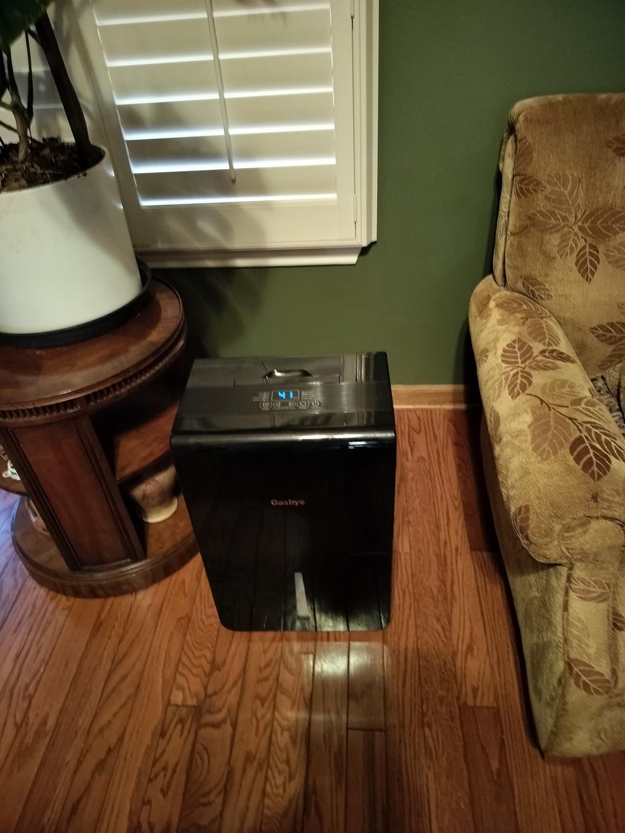 Gasbye 4500 Sq.Ft. 2026 Energy Star Dehumidifier for Basement and Large Rooms with Drain Hose, Max 115 Pints/Day | 45dB Quiet Compressor | 1.7 Gal Water Tank | Auto Shut-Off and Restart, Black customer photo 1