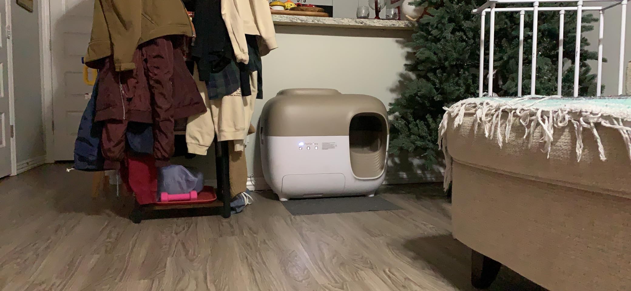 PetSnowy Self-Cleaning Automatic Cat Litter Box with Odor Control TiO2 System, Robot Litter Box with Auto-Packing, App Control, Large Cats & Multiple Cats (2026 Premium Version) customer photo 2