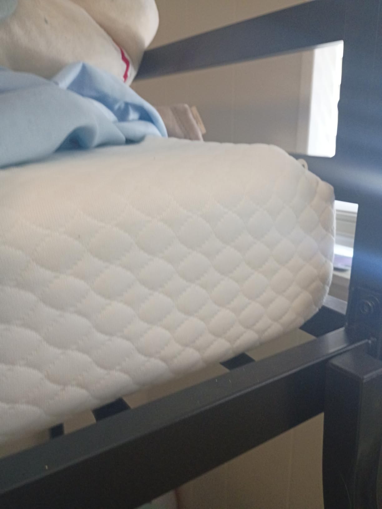 FDW 5 Inch Full Mattress, Medium Firm, Gel Memory Foam, White, Dual Construction, Pressure Relief, Cooling Foam, Removable and Washable Cover, Bed in a Box, CertiPUR-US Certified customer photo 2