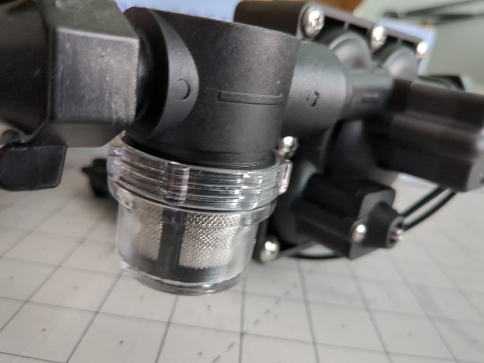 RV Fresh Water Pump 110V Water High Pressure Increase Booster Pump for Home Irrigation 5.5GPM 75PSI Marine Boat Washdown Pump Diaphragm on Demand Water Pump for Yard Garden Camp Yacht customer photo 2