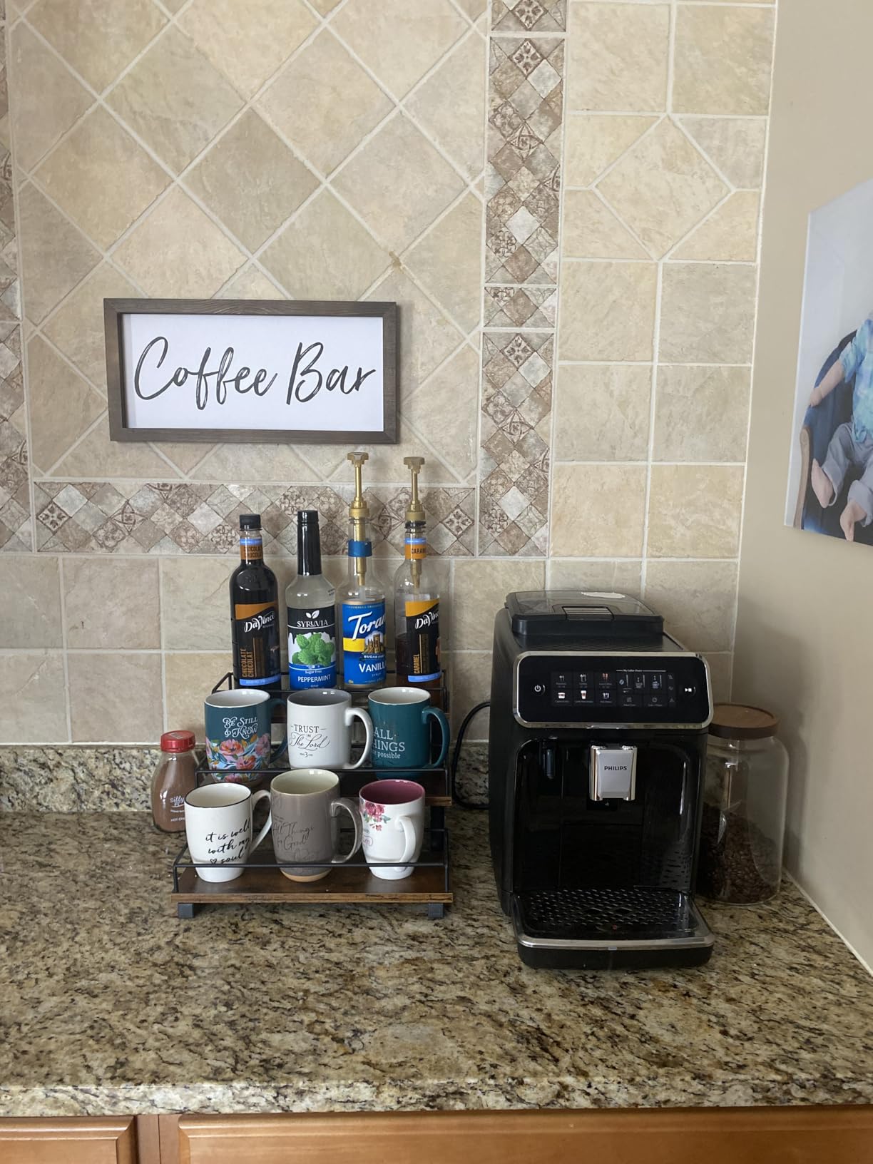 PHILIPS 3300 Series Fully Automatic Espresso Machine, LatteGo Milk System | 5 Hot & Iced Coffee Pre-Sets, ceramic grinder, customizable coffee strength & milk settings, hot water, 15 bars (EP3341/50) customer photo 1