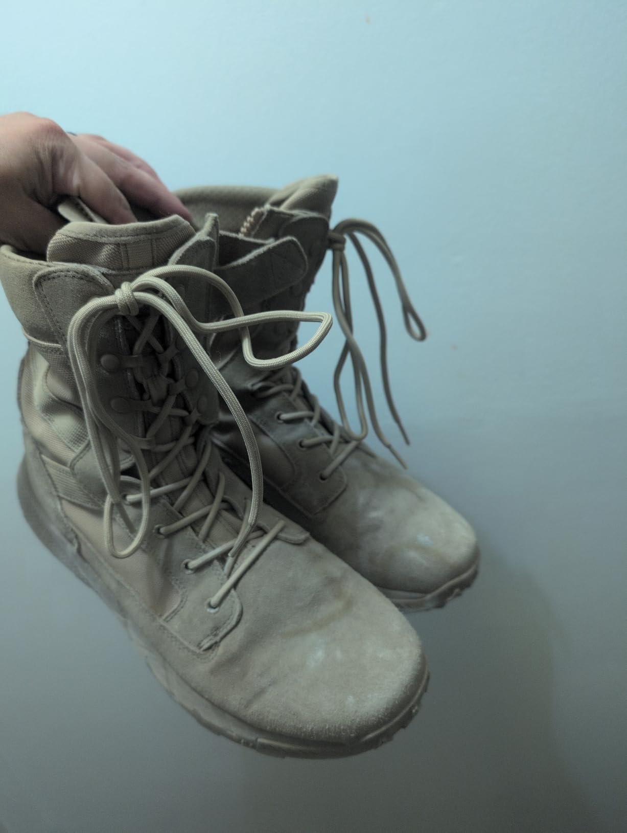 NORTIV 8 Men's Breathable Tactical Military Work Boots 8 Inches Peakforce customer photo 1