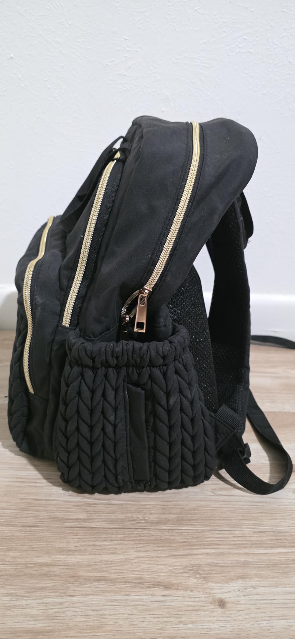 mommore Diaper Bag Backpack, Large Travel Baby Bag for Daily Essentials | Stylish Diaper Backpack for Toddler, Insulated Pockets, Changing Pad & Stroller Straps for Outdoor Trip customer photo 1