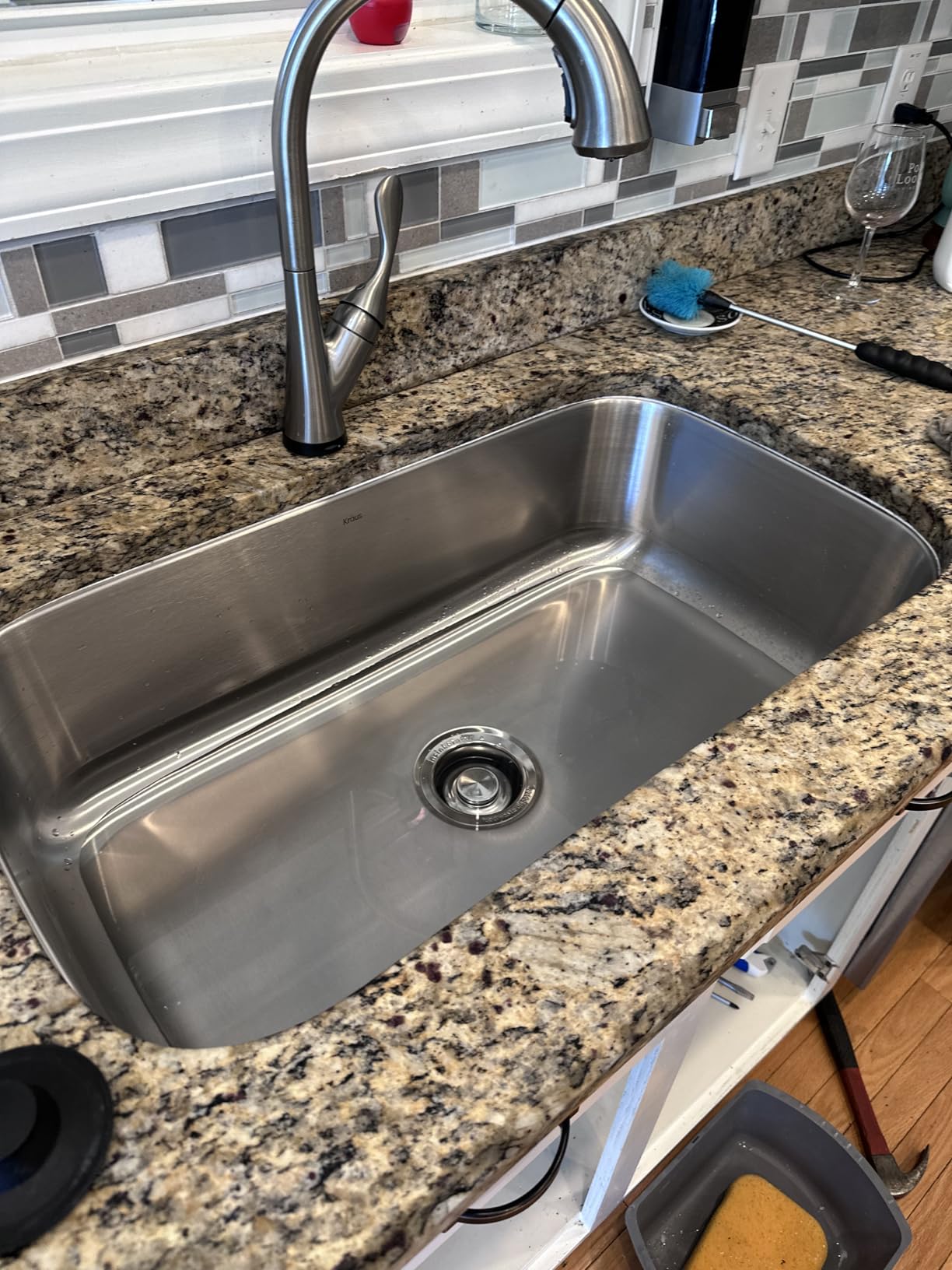 KRAUS Stainless Steel 32 in 18 Gauge Undermount Kitchen Sink KBU44 customer photo 1