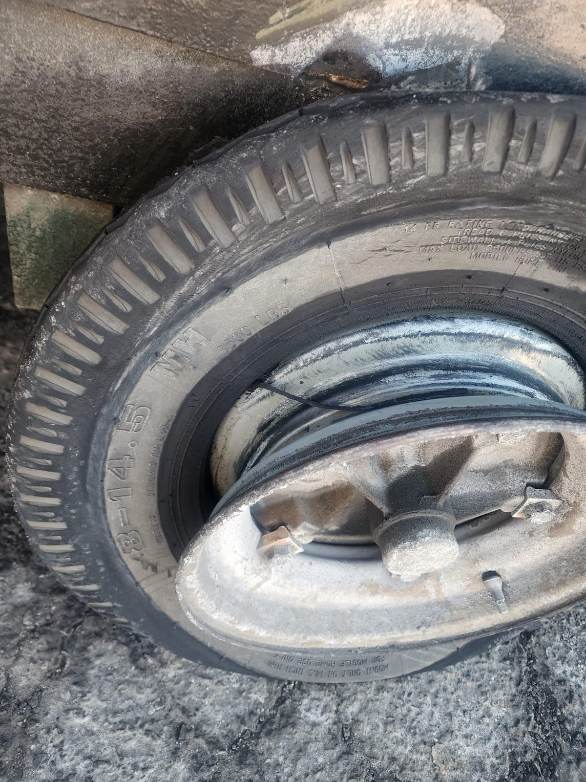 Grandforce GF704 ST8-14.5 All Season G (14 Ply) Trailer Bias Tire customer photo 1