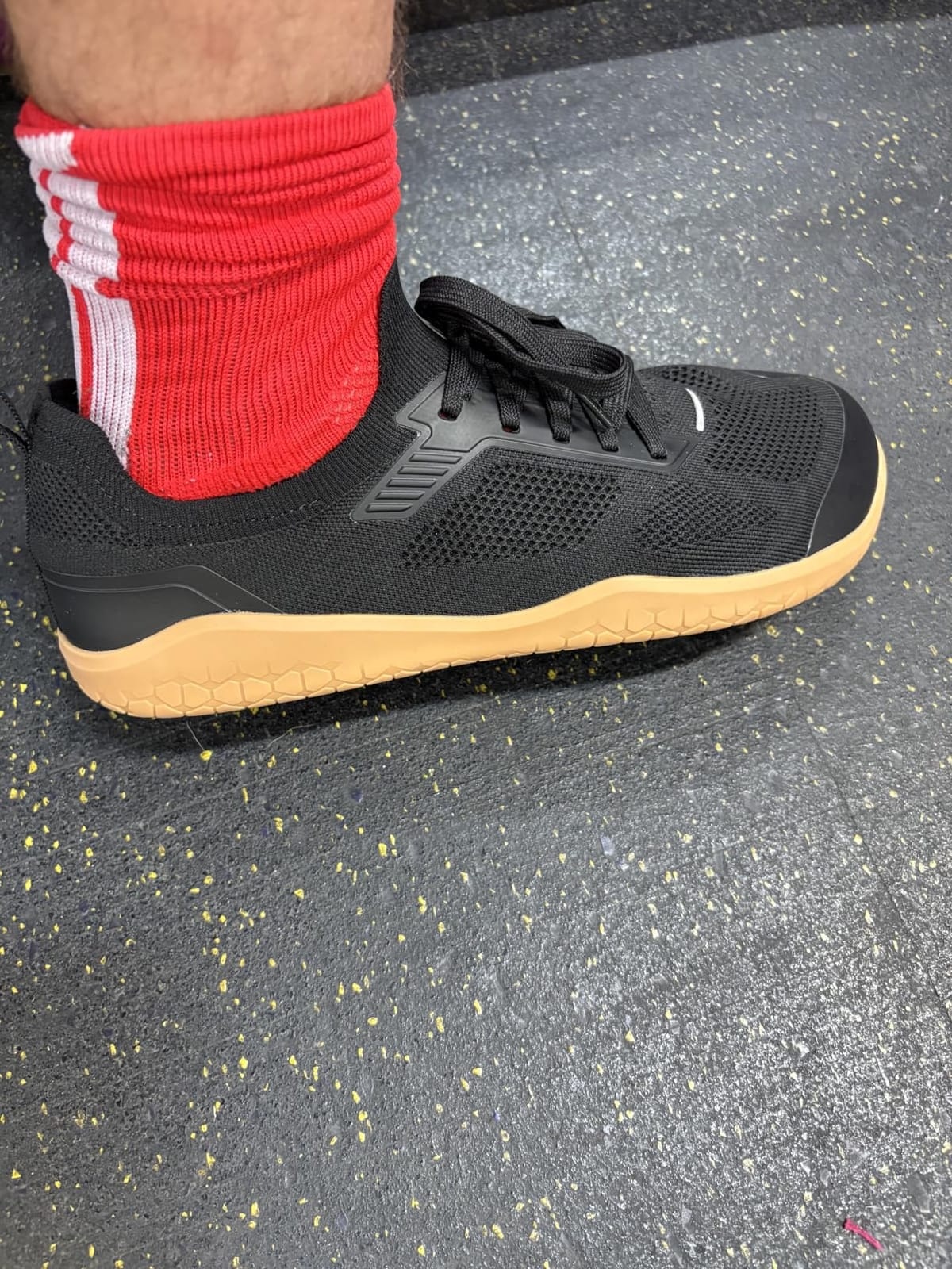 Men's Barefoot Shoes Zero Drop Minimalist Sneakers with Anatomical Toe Box customer photo 2