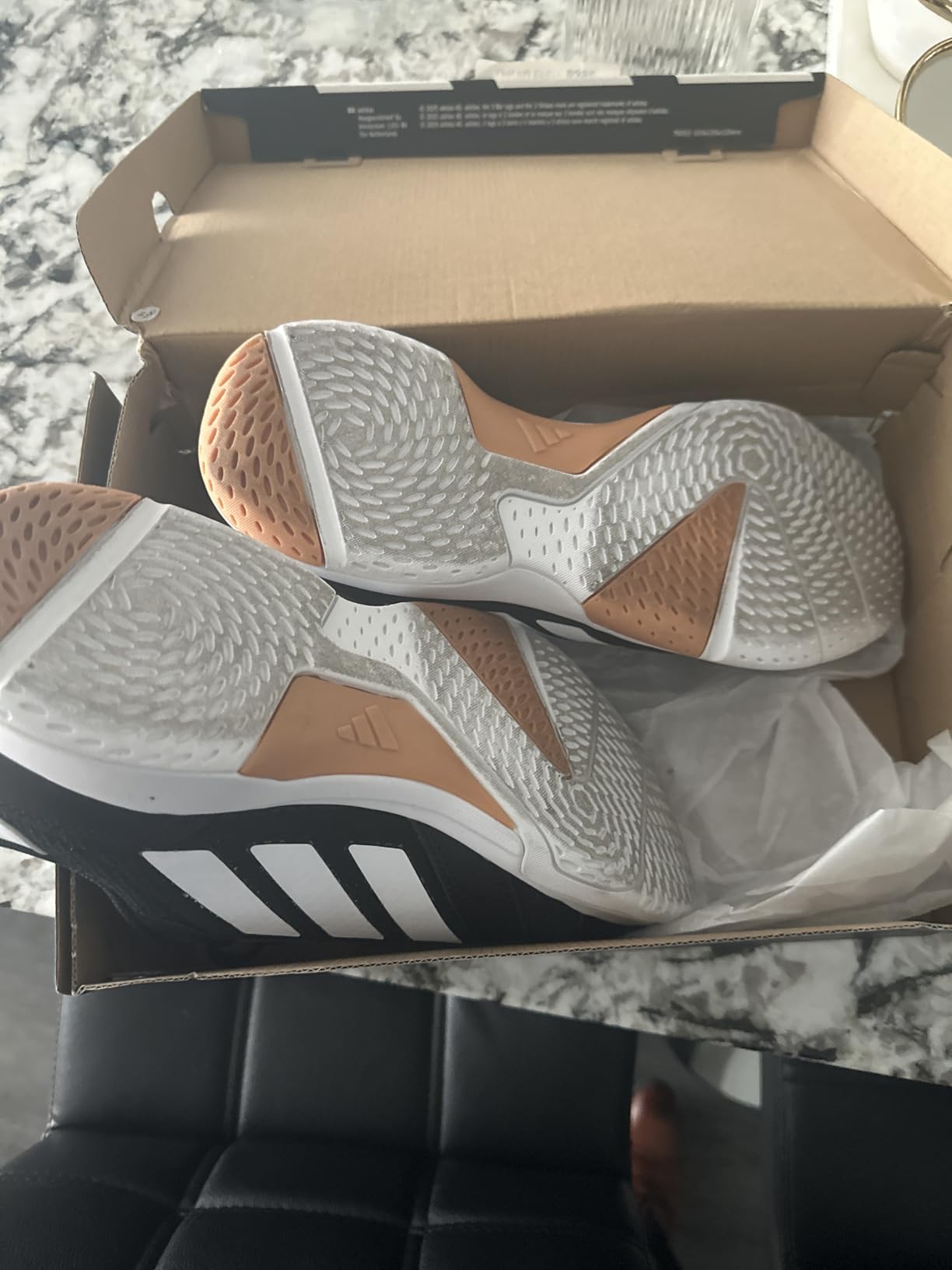 adidas Men's Ligra 8 Indoor Volleyball Shoes customer photo 1
