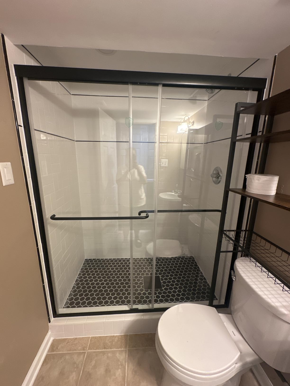 Royal Guard Double Sliding Shower Door, 56-60