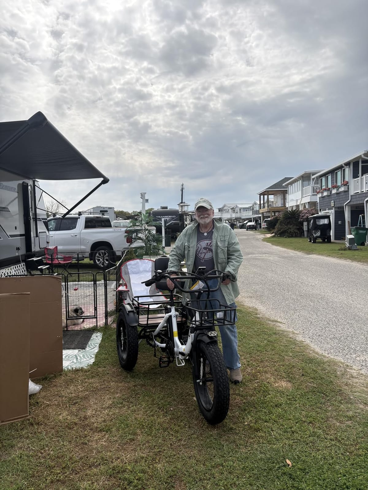 Electric Tricycle for Adults, 750W(Peak 1350W), 48V13Ah Ebike, 20