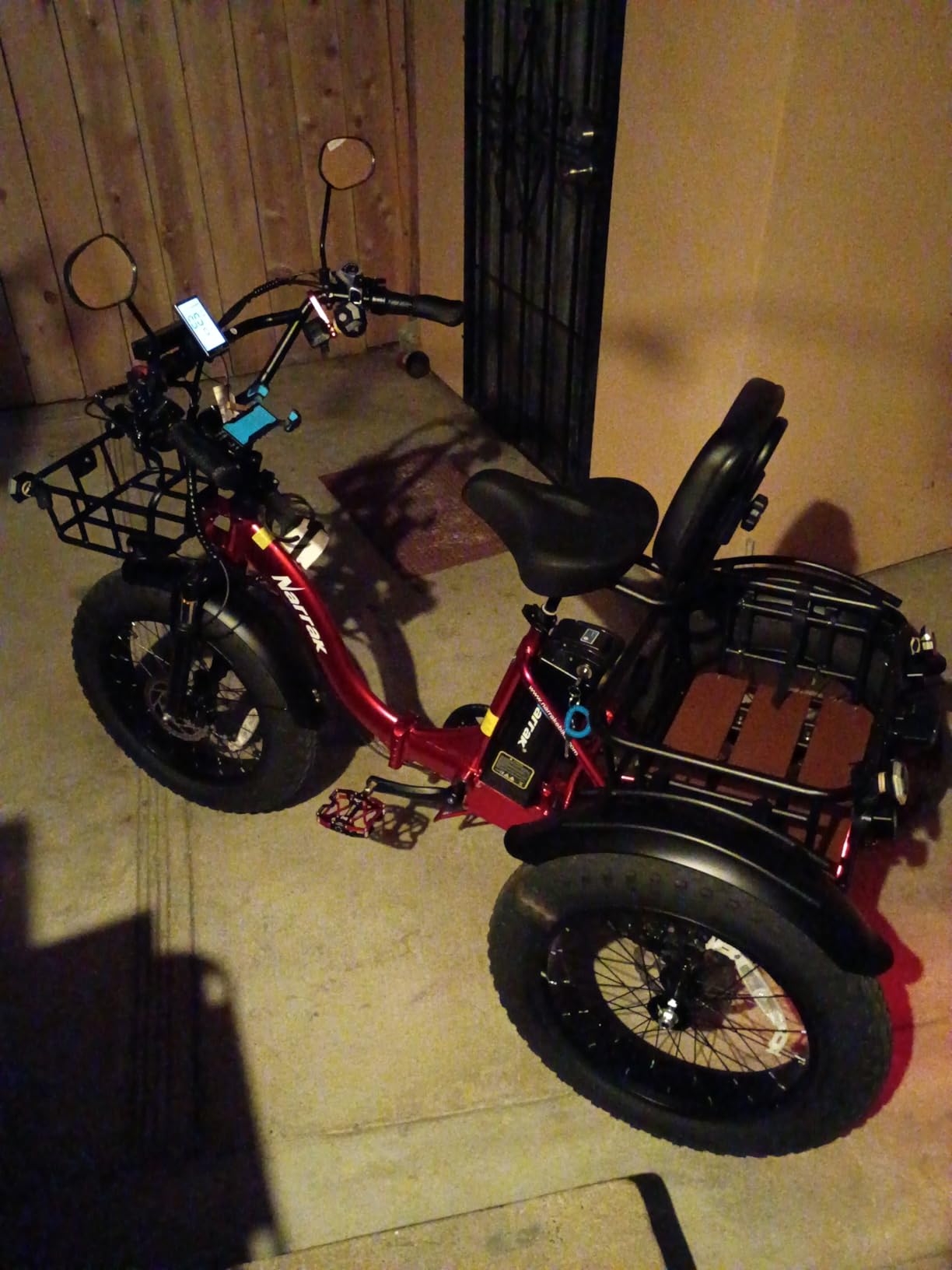 Electric Tricycle for Adults, 750W(Peak 1350W), 48V13Ah Ebike, 20