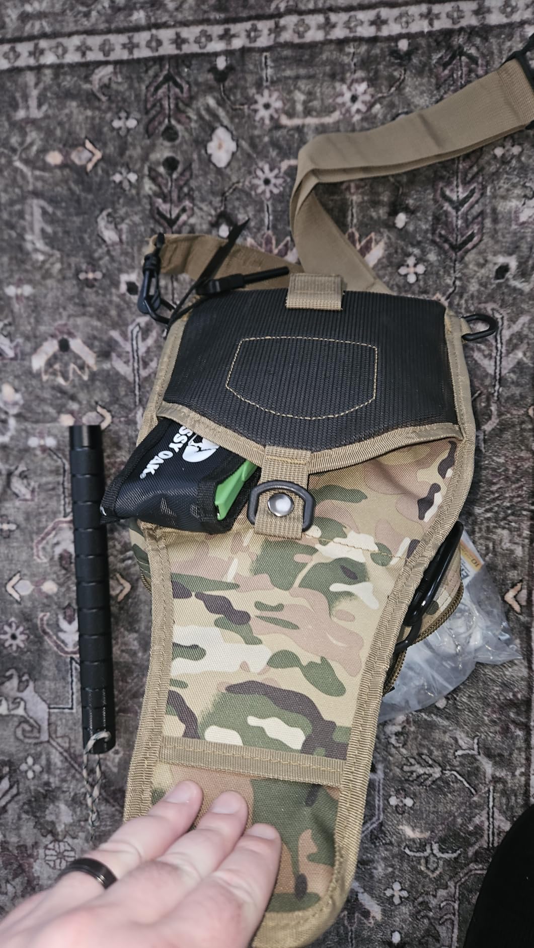 Survival Kit, 262Pcs Survival Gear and Supplies with First Aid Kit Pouch and Crossbody Bag customer photo 2