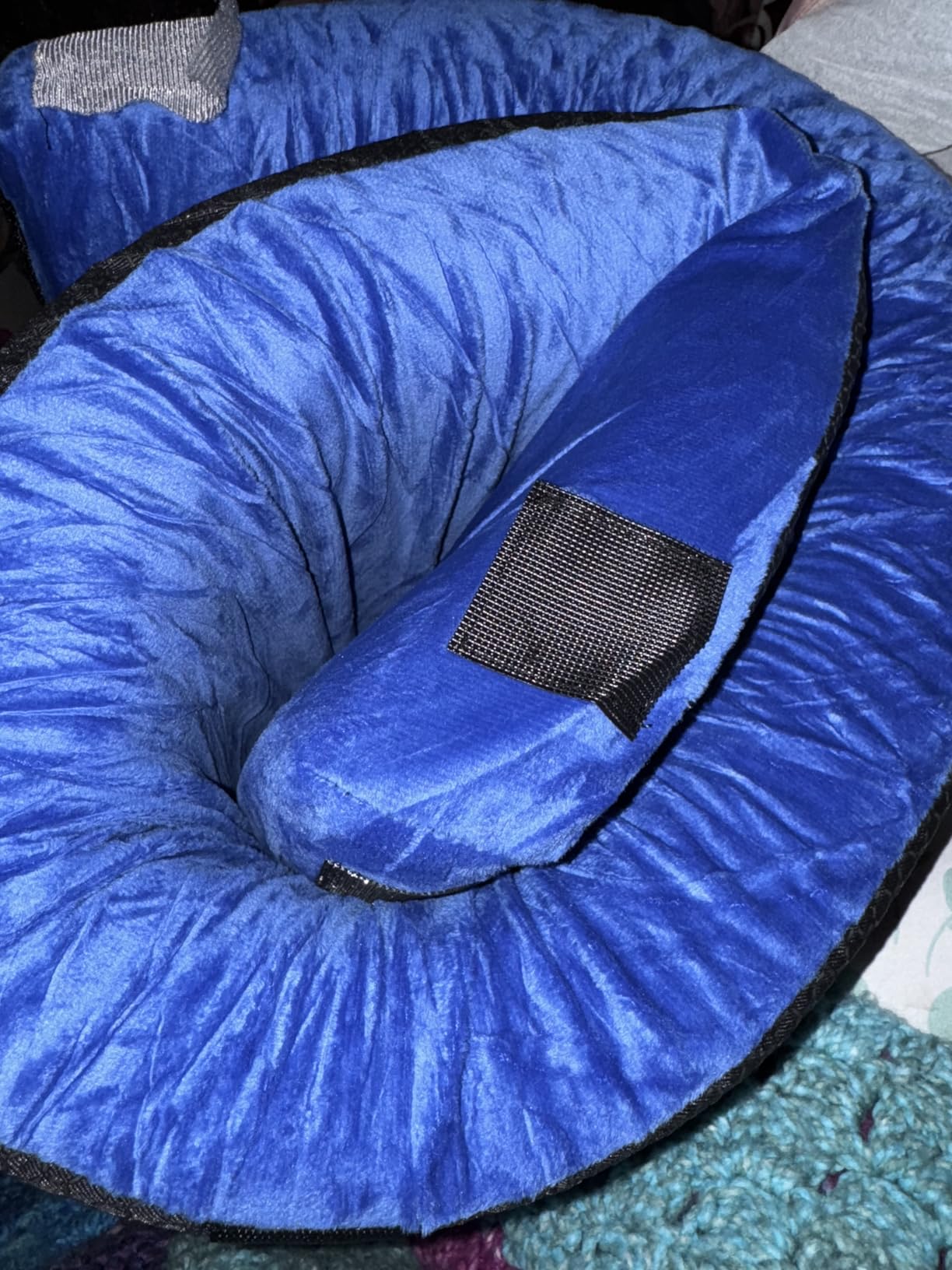 Memory Foam Camping Mattress pad, Comfortable Thick Floor Sleeping Mat for Adults with Waterproof and Non-Slip Bottom, Portable Roll Up Mattress for Sleepover Guest, Cot Mad for Car Camping customer photo 1