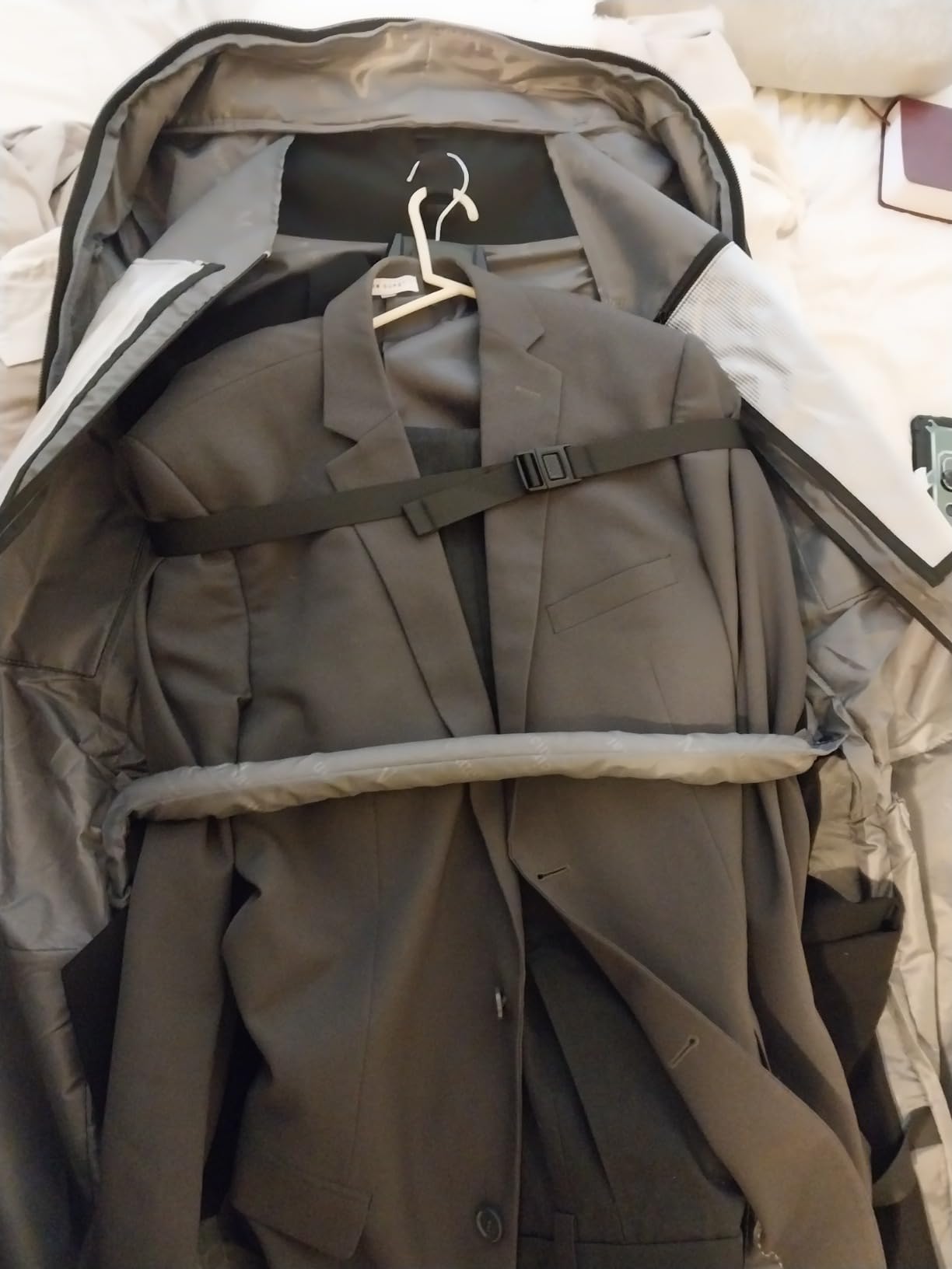 MATEIN Mens Garment Bags for Travel, Large Travel Suit Bag Up to 7 Suits customer photo 1