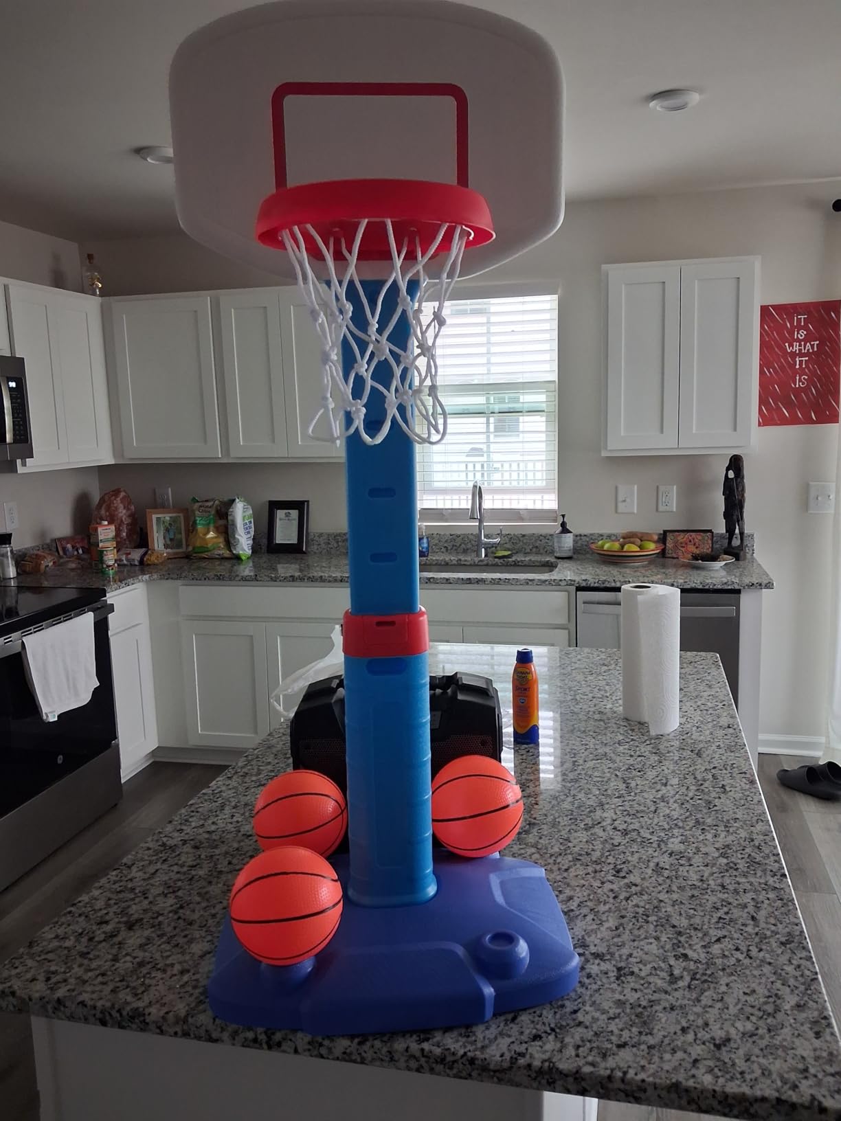 Toddler Basketball Hoop, Kids Toys Basketball Hoops for Indoor Outdoor Play customer photo 1