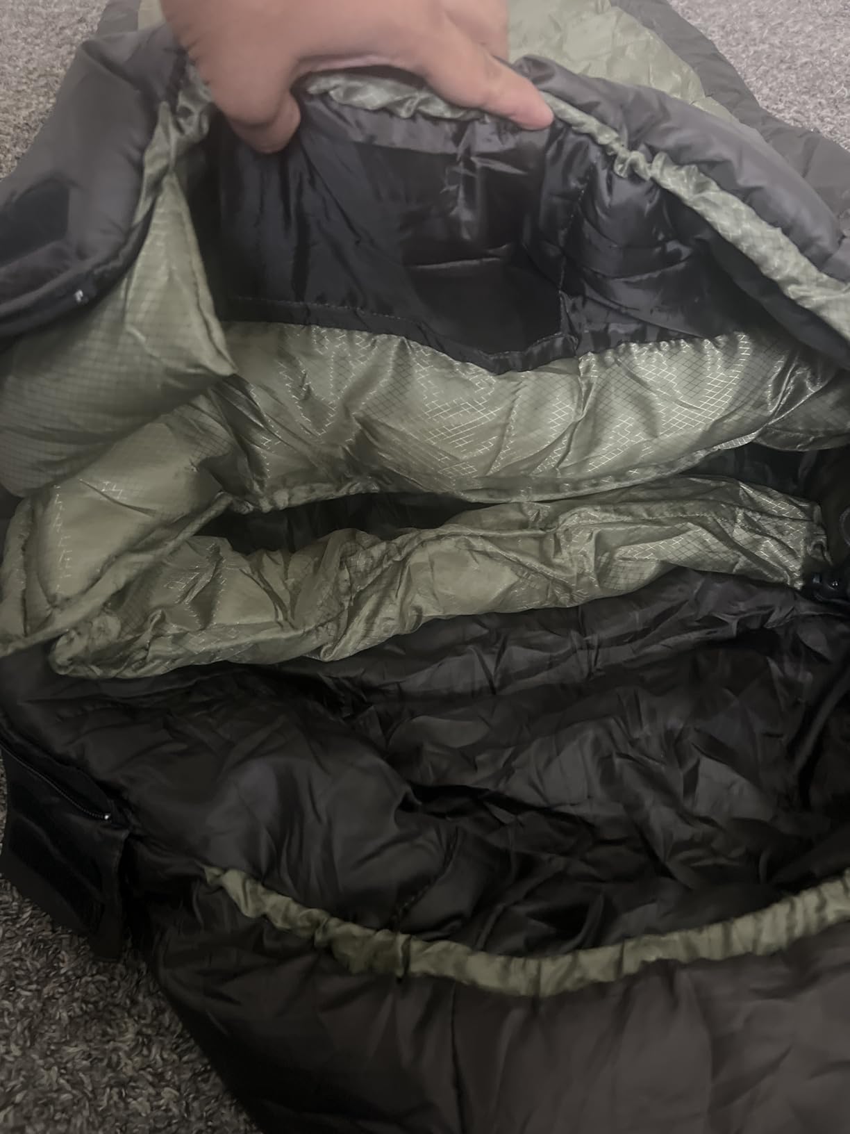 Coleman North Rim 0°F Sleeping Bag, Cold-Weather Mummy Sleep Sack with No-Snag Zipper & Adjustable Hood for Warmness & Ventilation, Camping Sleeping Bag customer photo 2