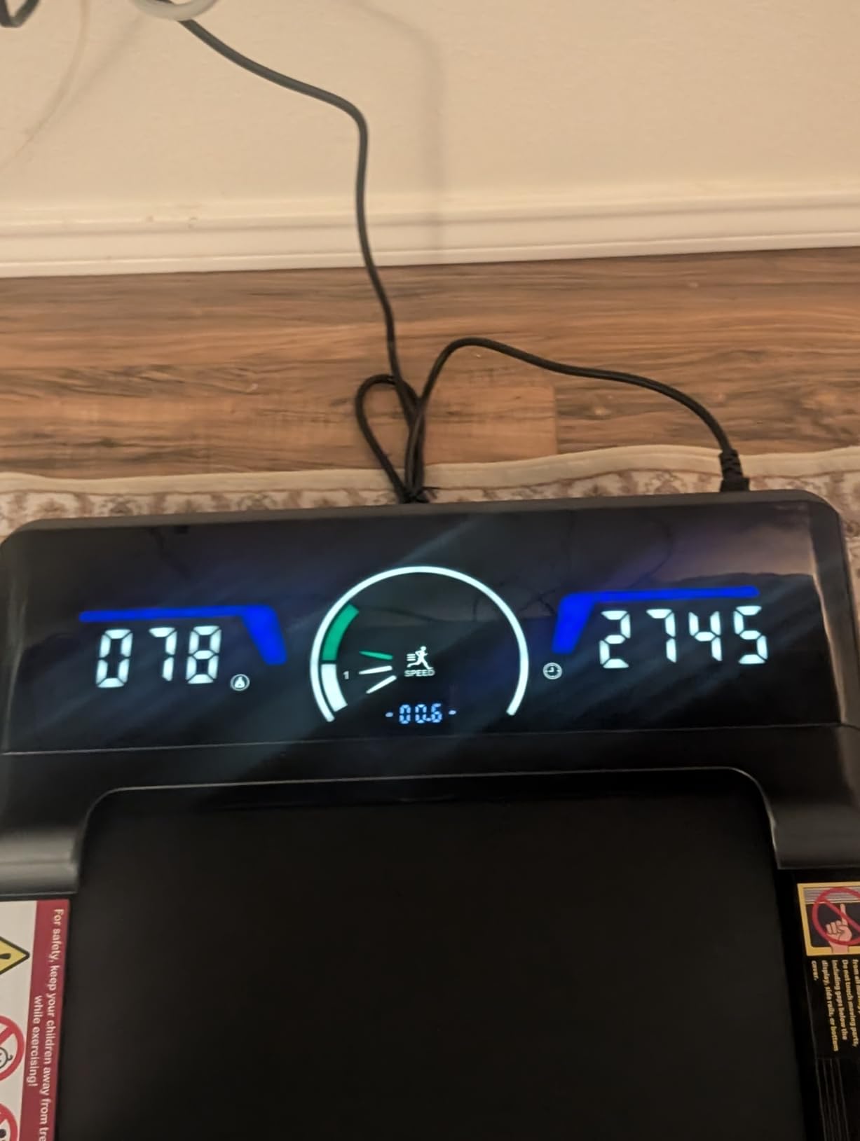 Walking Pad Treadmill 12% Auto Incline, Under Desk Treadmill | 450 lb capacity, 9-level auto incline to 12%, smart APP + Bluetooth speaker, compact treadmills for home, RGB Display. customer photo 2