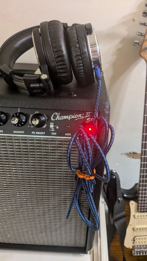 Fender Champion II 50-Watt Electric Guitar Amplifier, 2-Channel Combo Amp | 50 Watt 2 Channel Combo Amp with 12