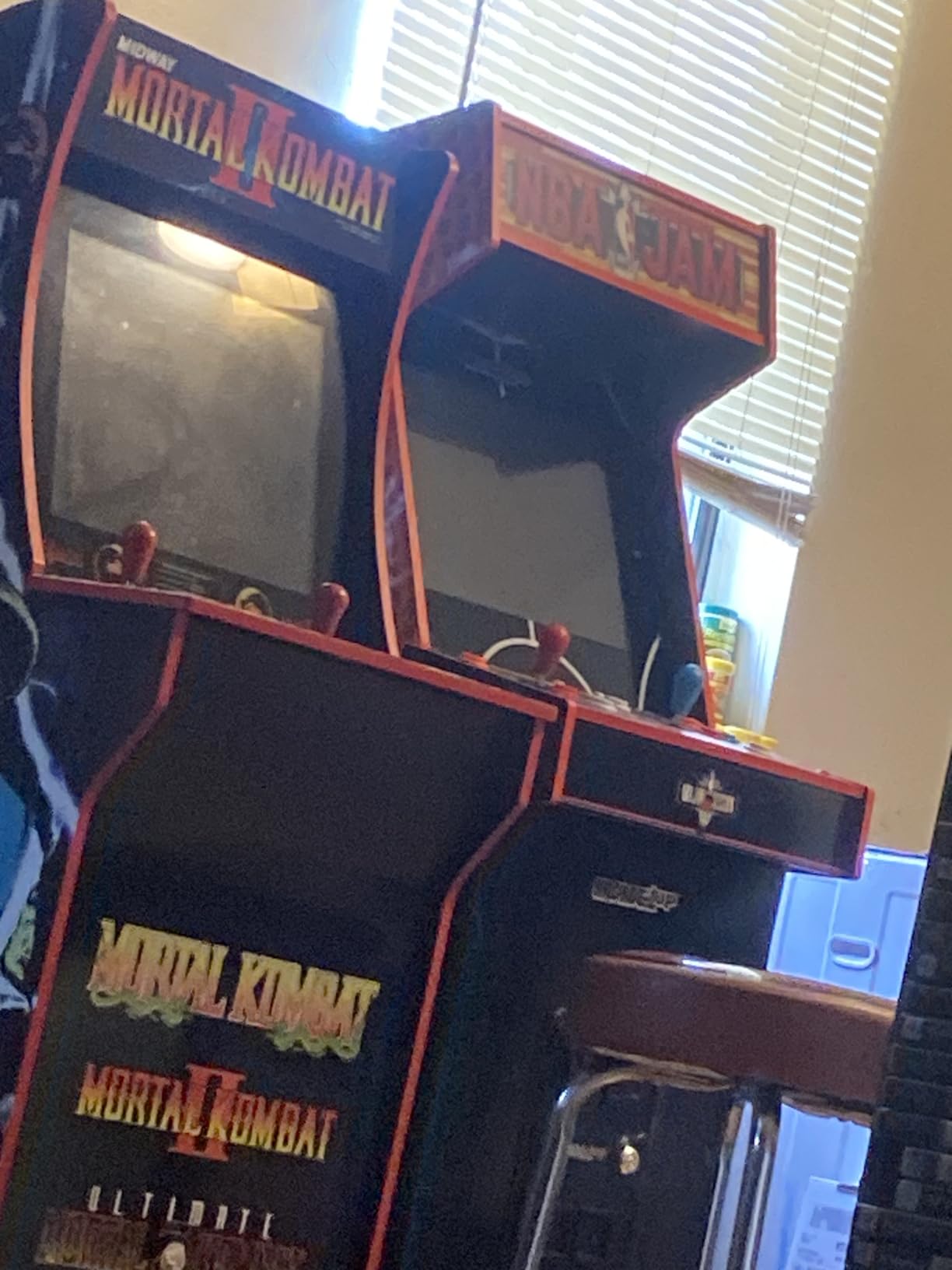 ARCADE1UP NBA JAM Deluxe 2-Player Home Arcade Machine, Over 5-Foot | Cabinet with Online Multiplayer, Light-Up Marquee and 3 Classic Basketball Games customer photo 1