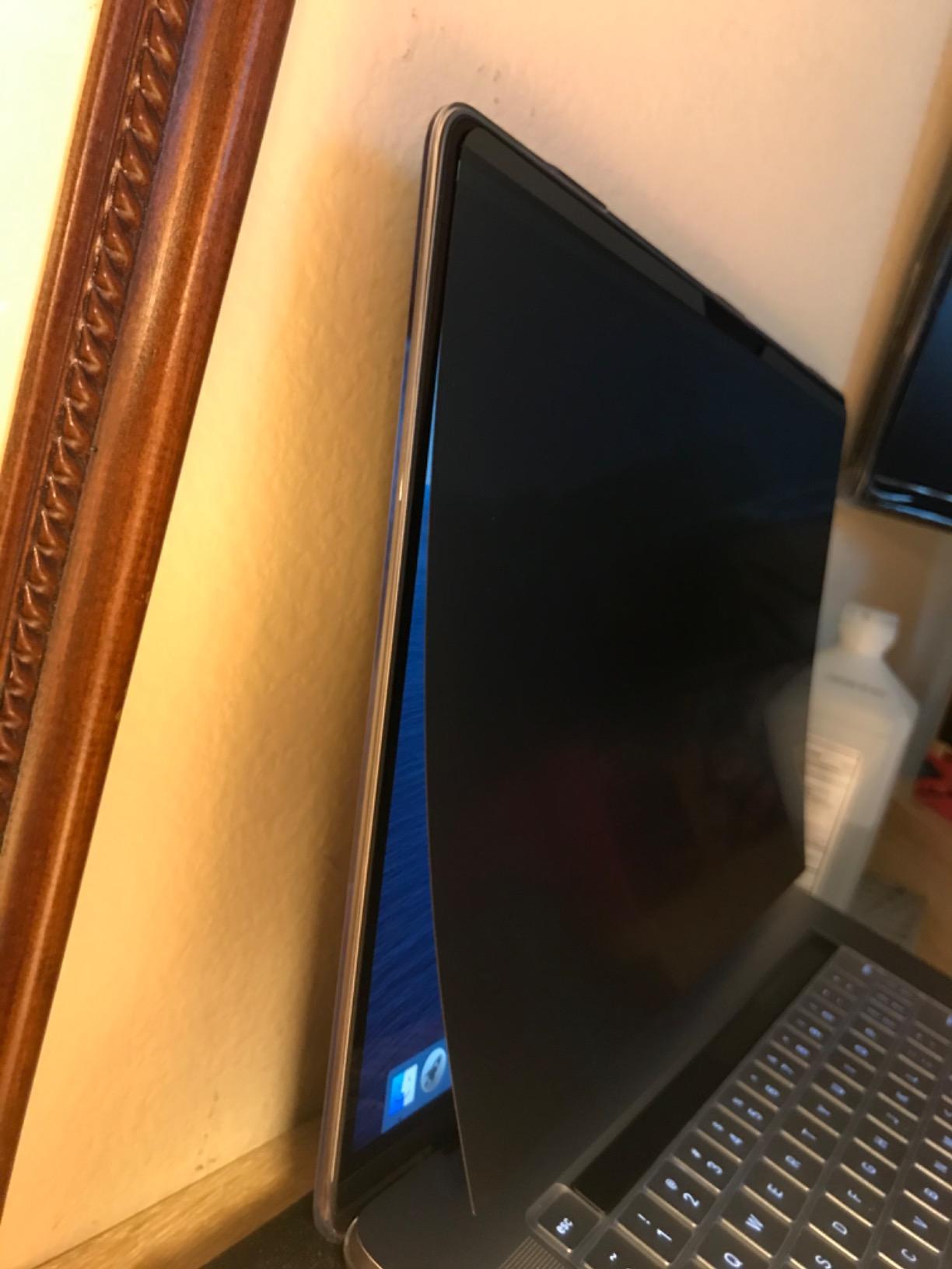SightPro Magnetic Laptop Privacy Screen 14 Inch 16:9 - Patented Removable Laptop Privacy Filter Shield and Protector customer photo 2