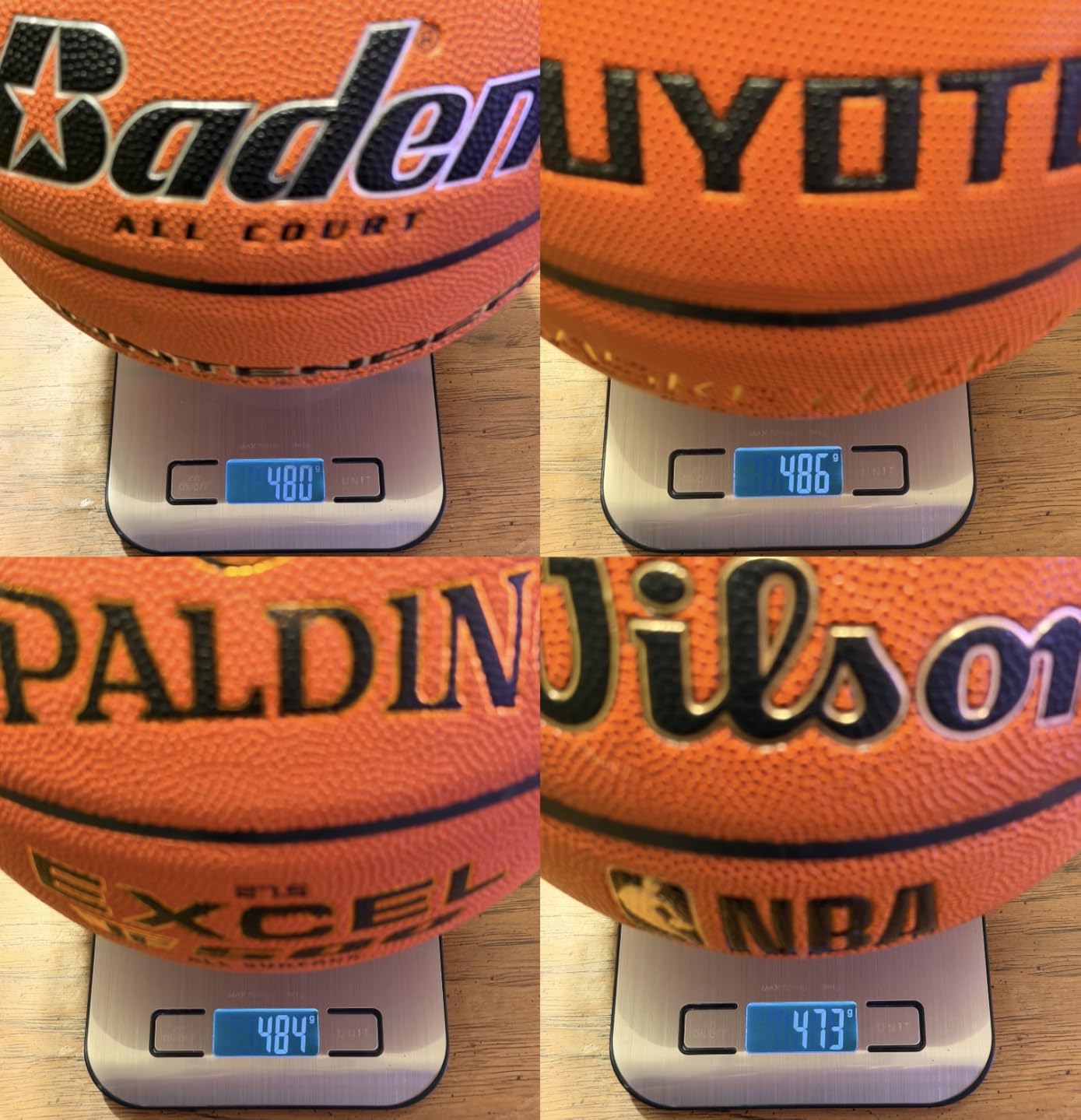 WILSON NBA Forge Indoor/Outdoor Basketball - Brown, Size 7-29.5