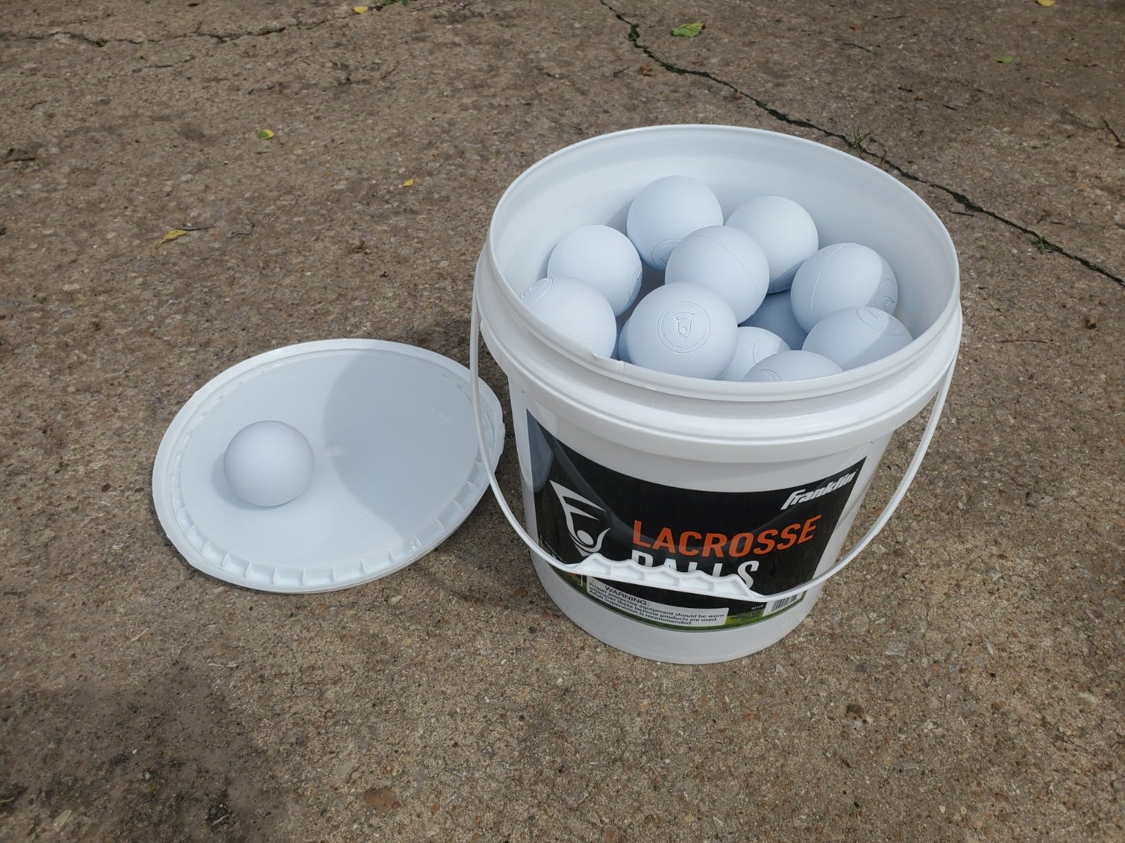 Franklin Sports Official Size Lacrosse Balls for Practice customer photo 1