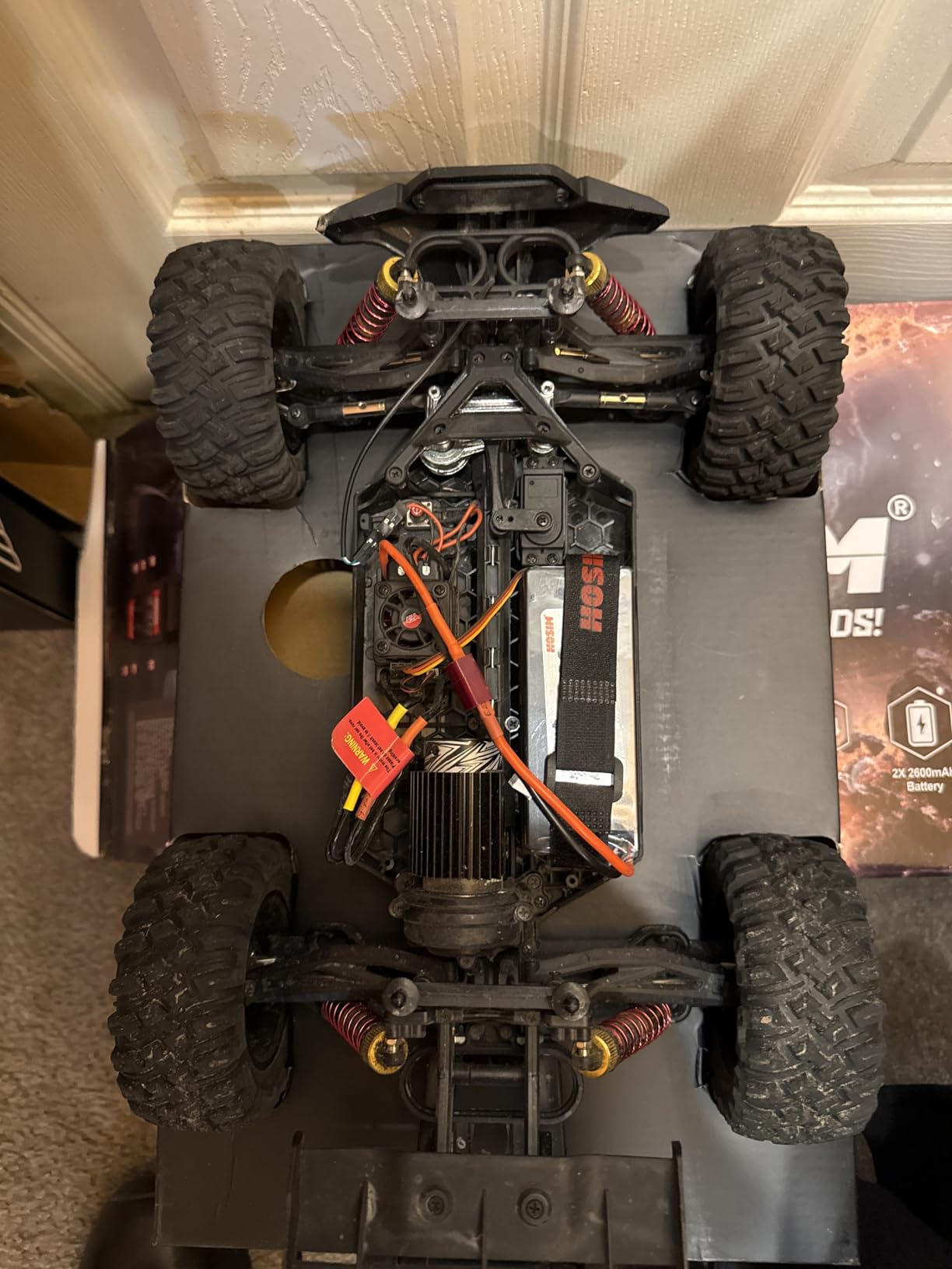 Hosim 1/10 Off Road RC Cars Fast 68KM/H, RTR Brushless RC Car for Adults | High Speed Monster Truck Hobby Remote Control Car, Waterproof RC Truck 4x4 All Terrain Buggy customer photo 2
