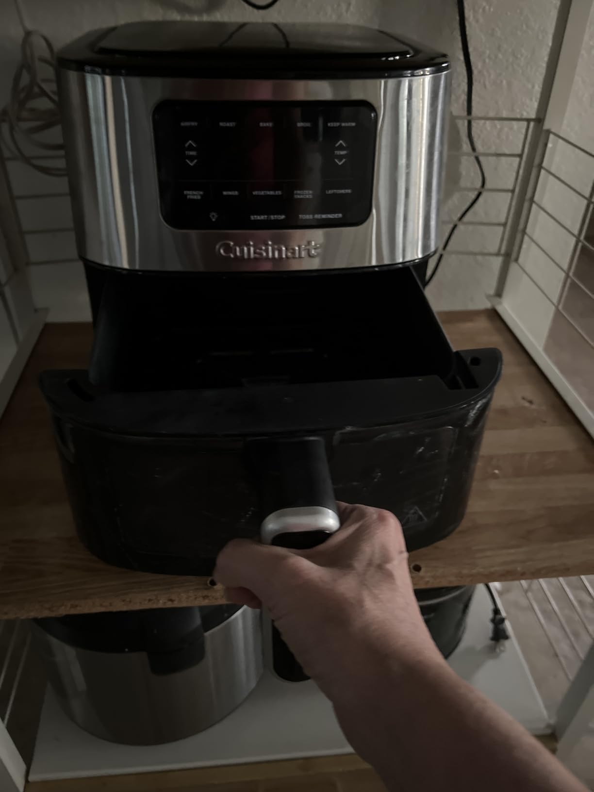 Cuisinart Air Fryer, 2.6-Quart Compact Basket Fryer with 3 Cooking Functions customer photo 2