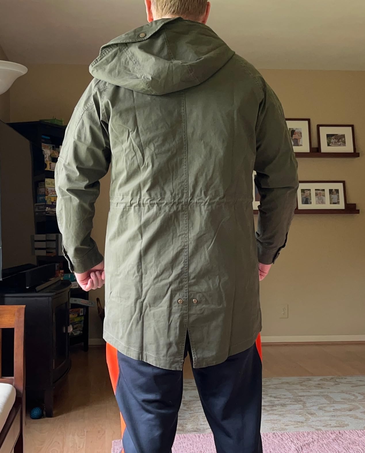 Men's Hooded Parka M51 Military Field Jacket customer photo 2