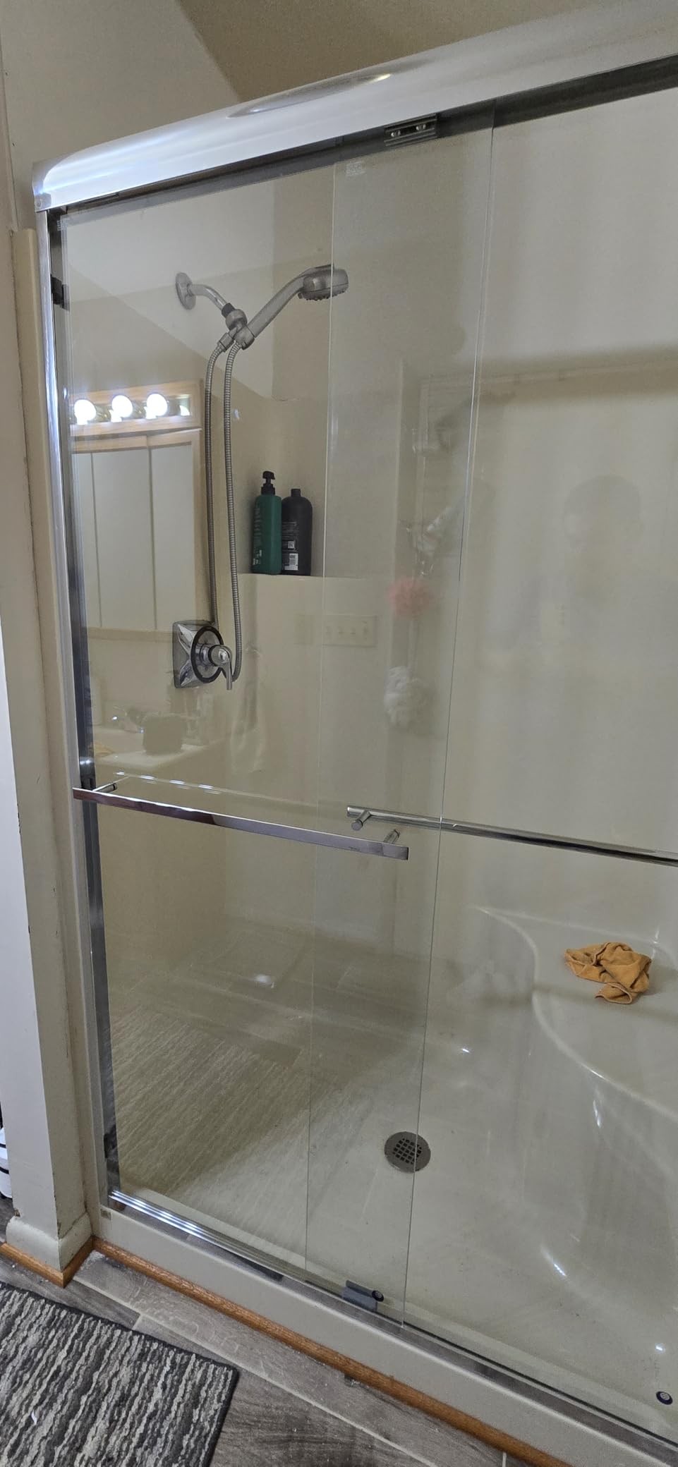 ENSO SENKA Double Sliding Glass Shower Door 56-60