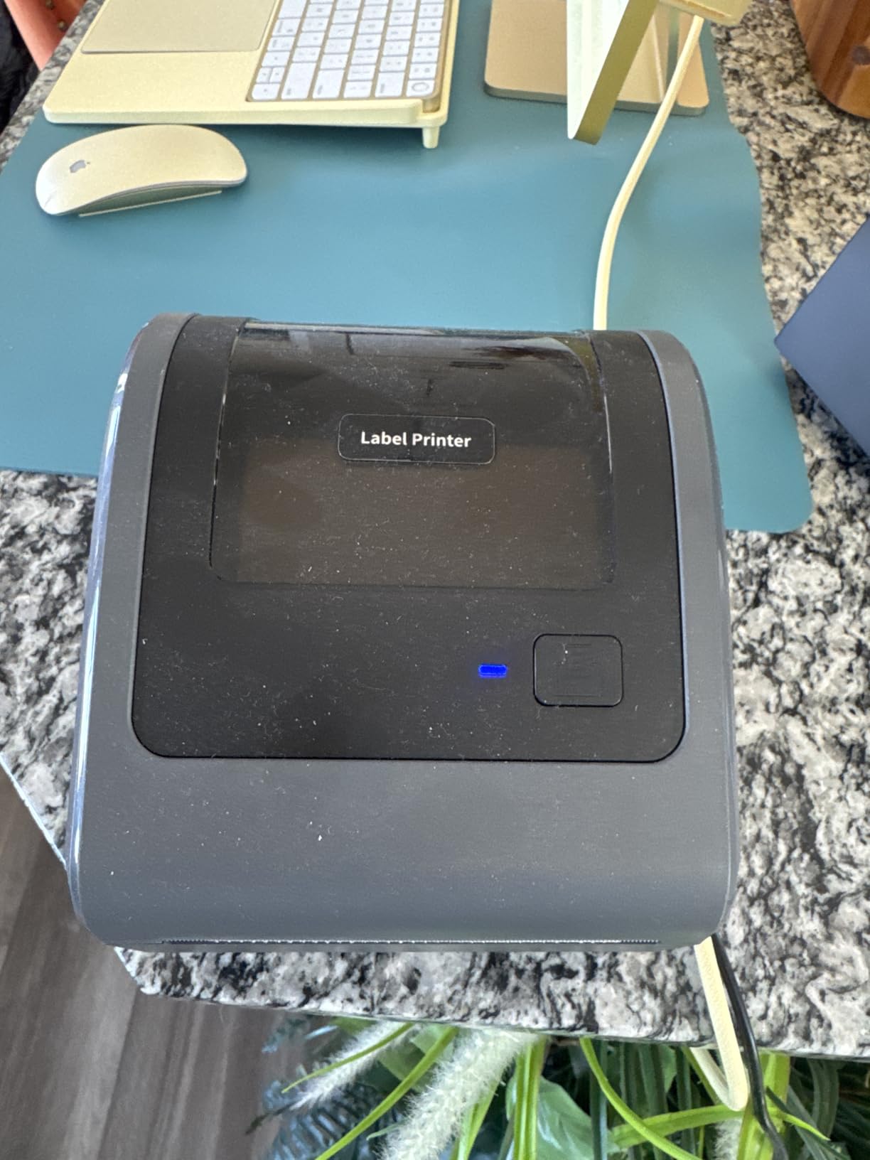 Bluetooth Shipping Label Printer with Built-in Label Bin | D450BT 4x6 Thermal Label Printer for Shipping Packages, Thermal Printers Compatible with Android, iPhone, Windows, macOS, UPS customer photo 1