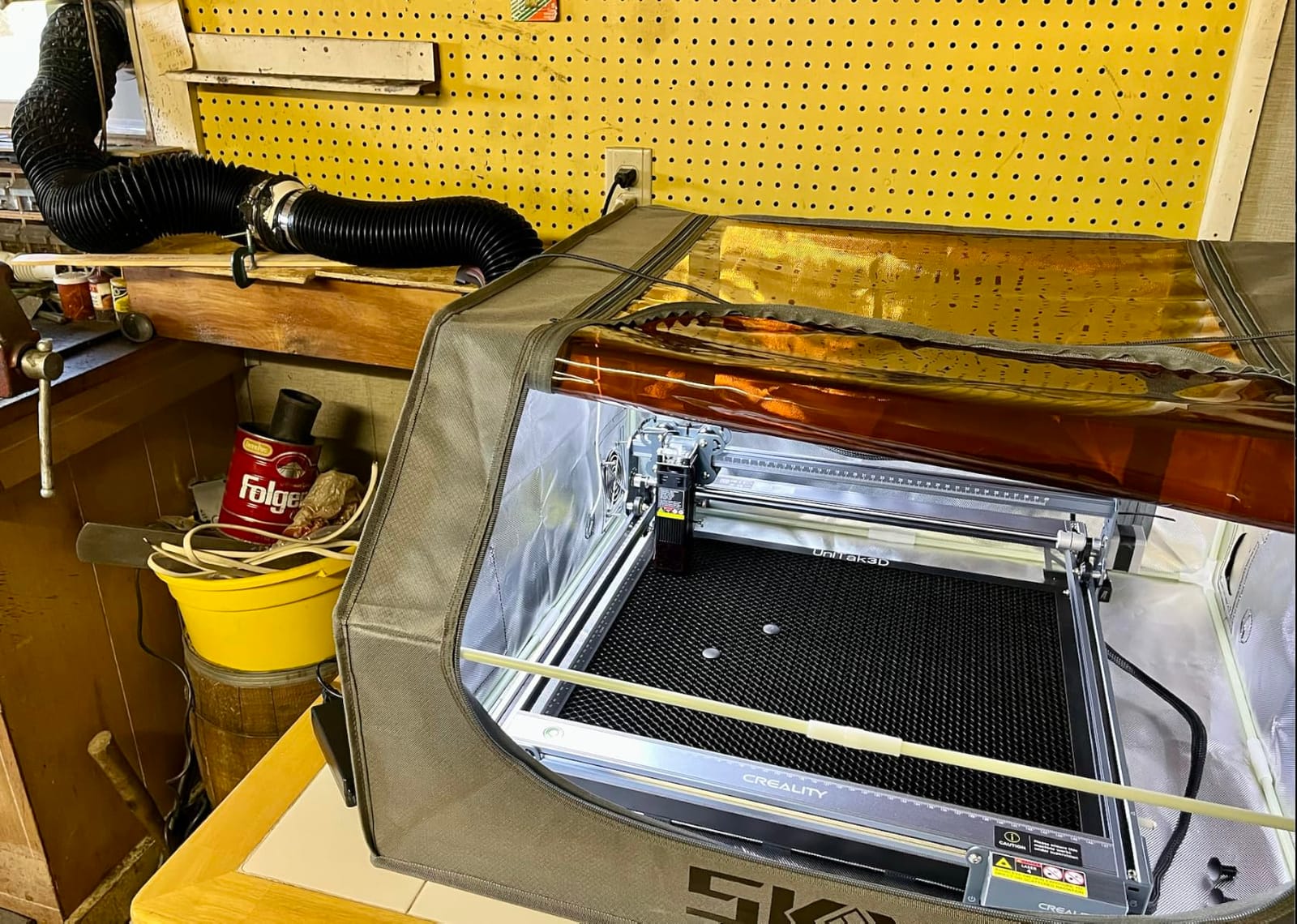 Creality Falcon 10W Laser Engraver Machine, 0.06mm High Precision, 72W Laser Cutter and Engraver Machine for Wood Metal Acrylic Leather, 15.7