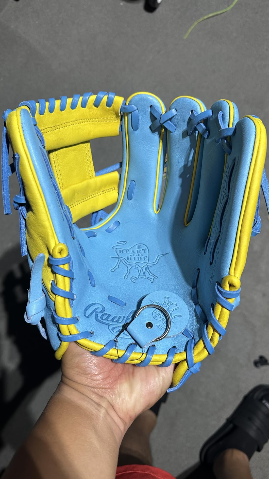Rawlings Heart of the Hide Baseball Gloves | Top-Grade US Steerhide | Official Glove of Major League Baseball customer photo 2