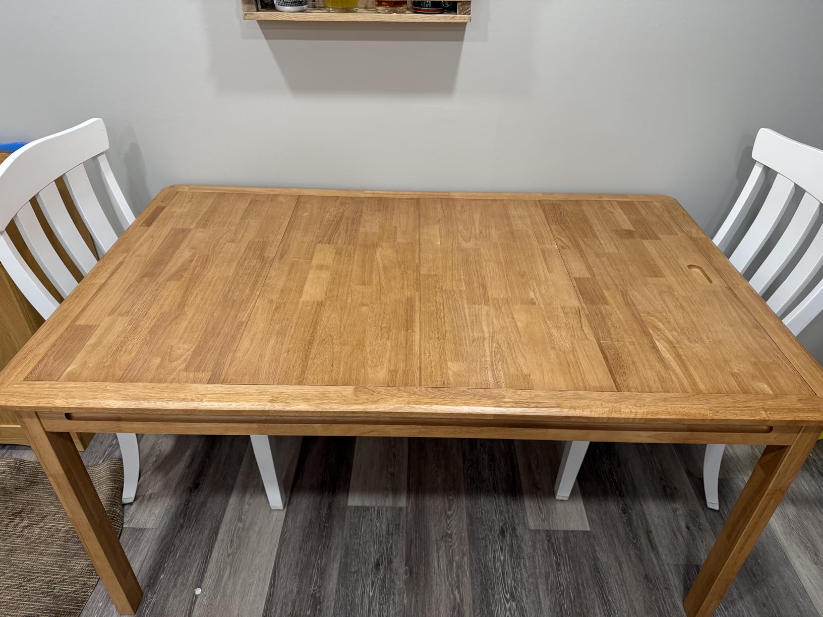 Board Game Table with Removable Table Top, Seats 4 to 6 Players with 57in x 33in Play Area, Includes Play Mat, Detachable Cup Holders and Dice Trays, Minimal Assembly Required customer photo 2