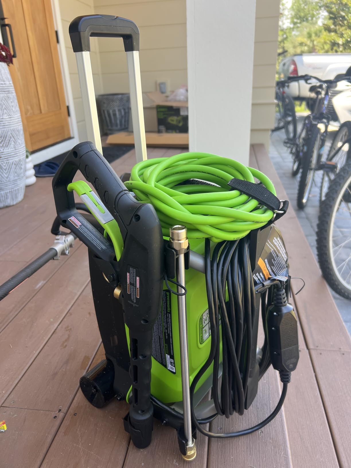 Greenworks 2100 PSI (1.2 GPM) Electric Pressure Washer customer photo 1