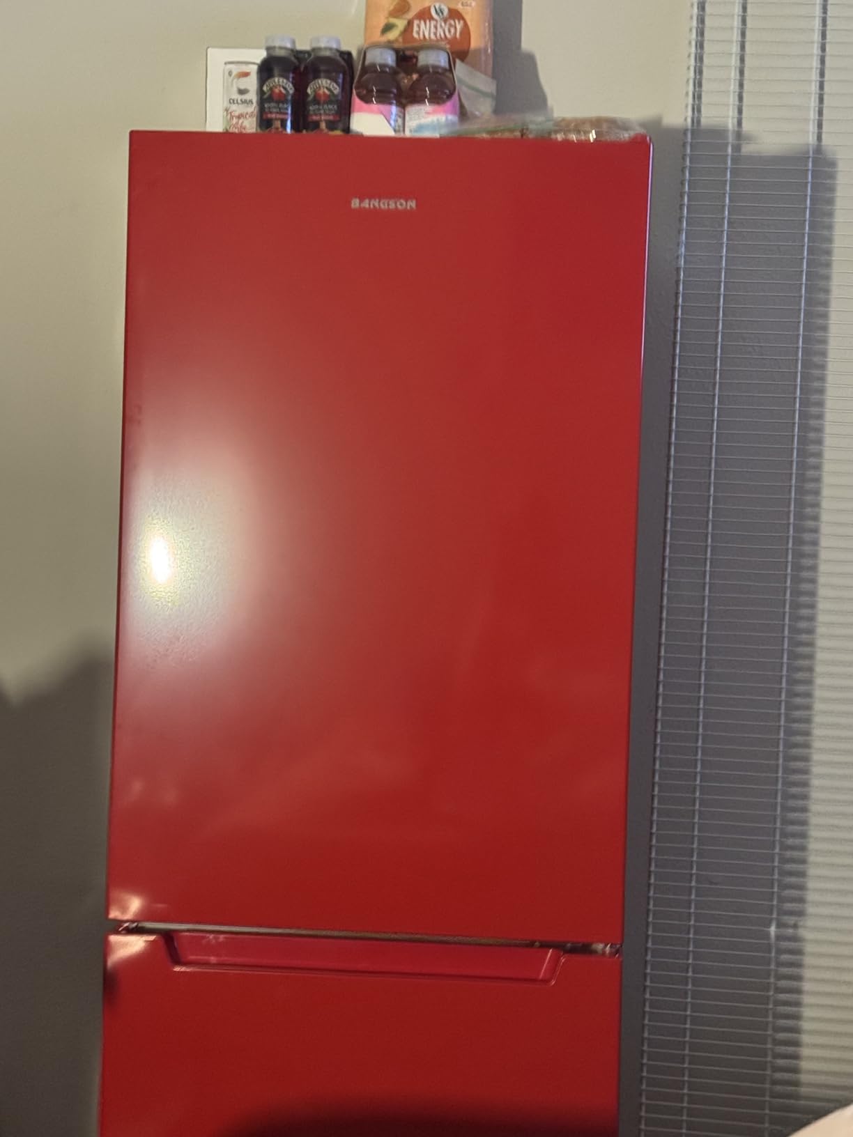 BANGSON Apartment 7.1 Cu.Ft Refrigerator with Bottom Freezer Silver | Office Fridge with Bottom Freezer, Large Capacity, Energy Saving, Adjustable Thermostat, Low Noise customer photo 1