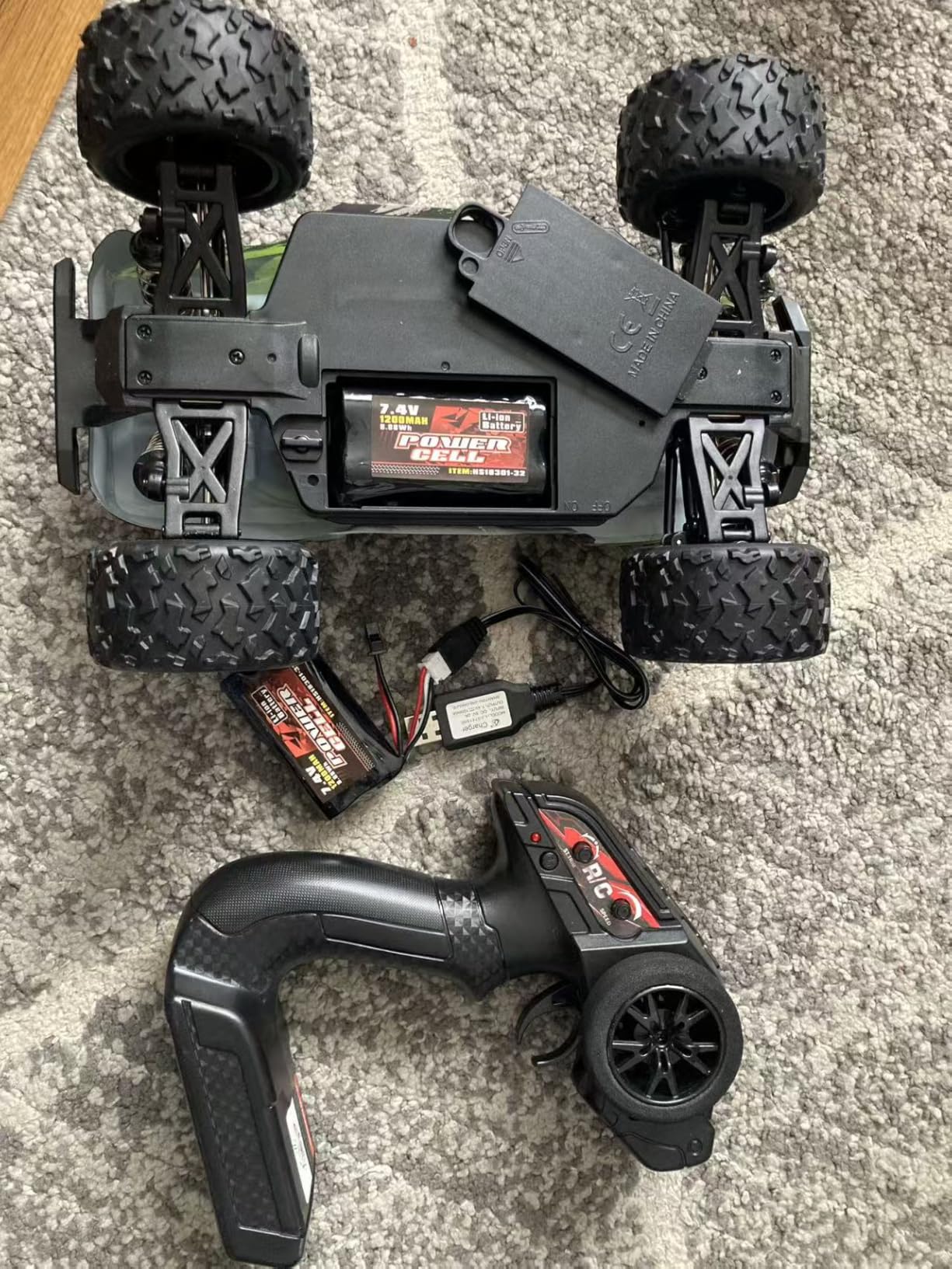 X-TMAGA 1:18 All Terrain RC Car for Adults & Boys (HS18-05), 4WD Off-Road RC Truck High Speed Fast 40+ KPH, 4X4 Waterproof Remote Control Car with 2 Rechargeable Batteries customer photo 1