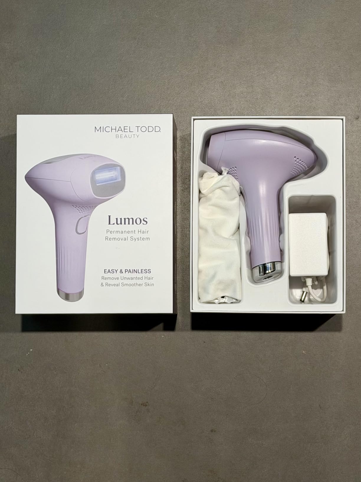 Michael Todd Beauty LUMOS Laser IPL Hair Removal Device for Women and Men | 50°F CoolMax Technology, 999,999 Flashes, 3 in 1 with Skin Sensor for Nearly Painless, Permanent Hair Removal customer photo 2