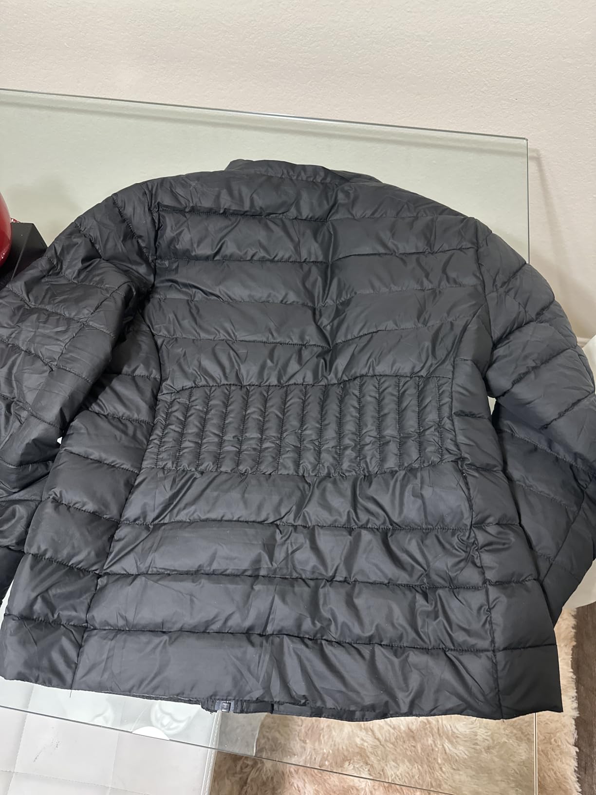 TDYPCI Women's Lightweight Waterproof Puffer Jacket Warm For Cold Winter | Lightweight, Waterproof, Windproof, Thickened Insulated Quilted Design, Detachable Hood customer photo 2