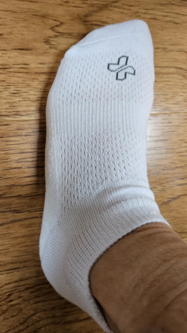 Doctor's Select Viscose Bamboo Diabetic Socks for Women & Men - 6 Pairs | Non Binding, Moisture-Wicking, Breathable, Stretchy, Secure Fit, Soft Cushioning, Smooth Toe Seams, Stay-Up Fit customer photo 2