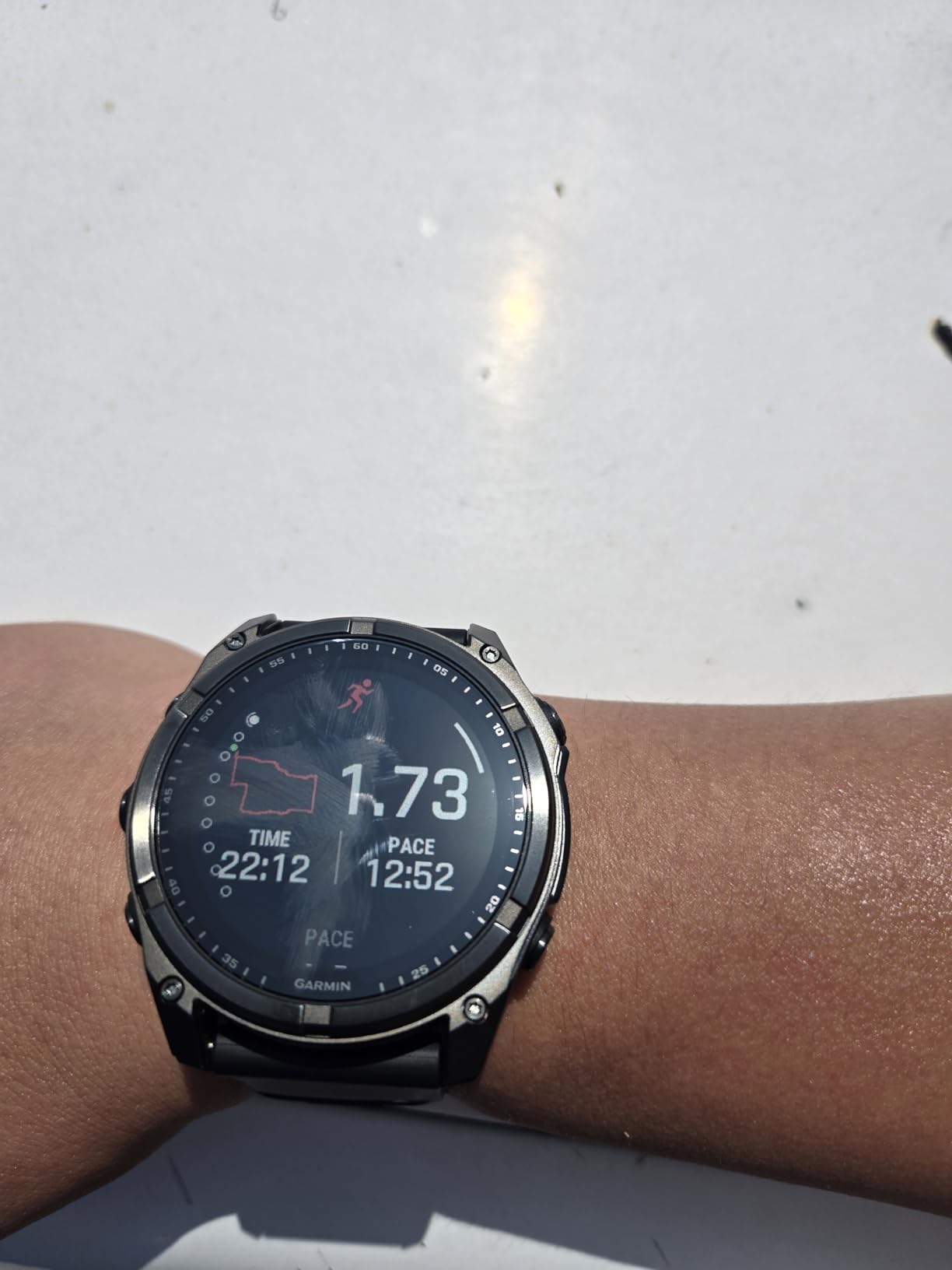 Garmin fēnix 8 Solar, Sapphire, 51mm, DLC Titanium, Black/Pebble Gray | Larger-Sized Premium Multisport Smartwatch, Solar Charging, GPS, Built-In Flashlight, Dive-Rated, Built-In Speakers & Mic customer photo 1