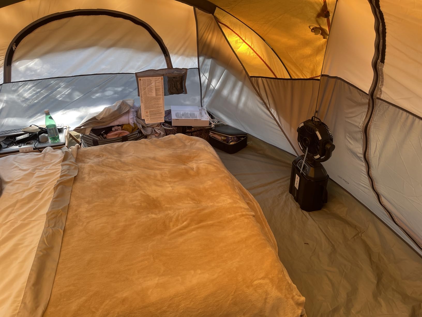 Amazon Basics Camping Tent, 3-Season Dome Design with Rainfly customer photo 2