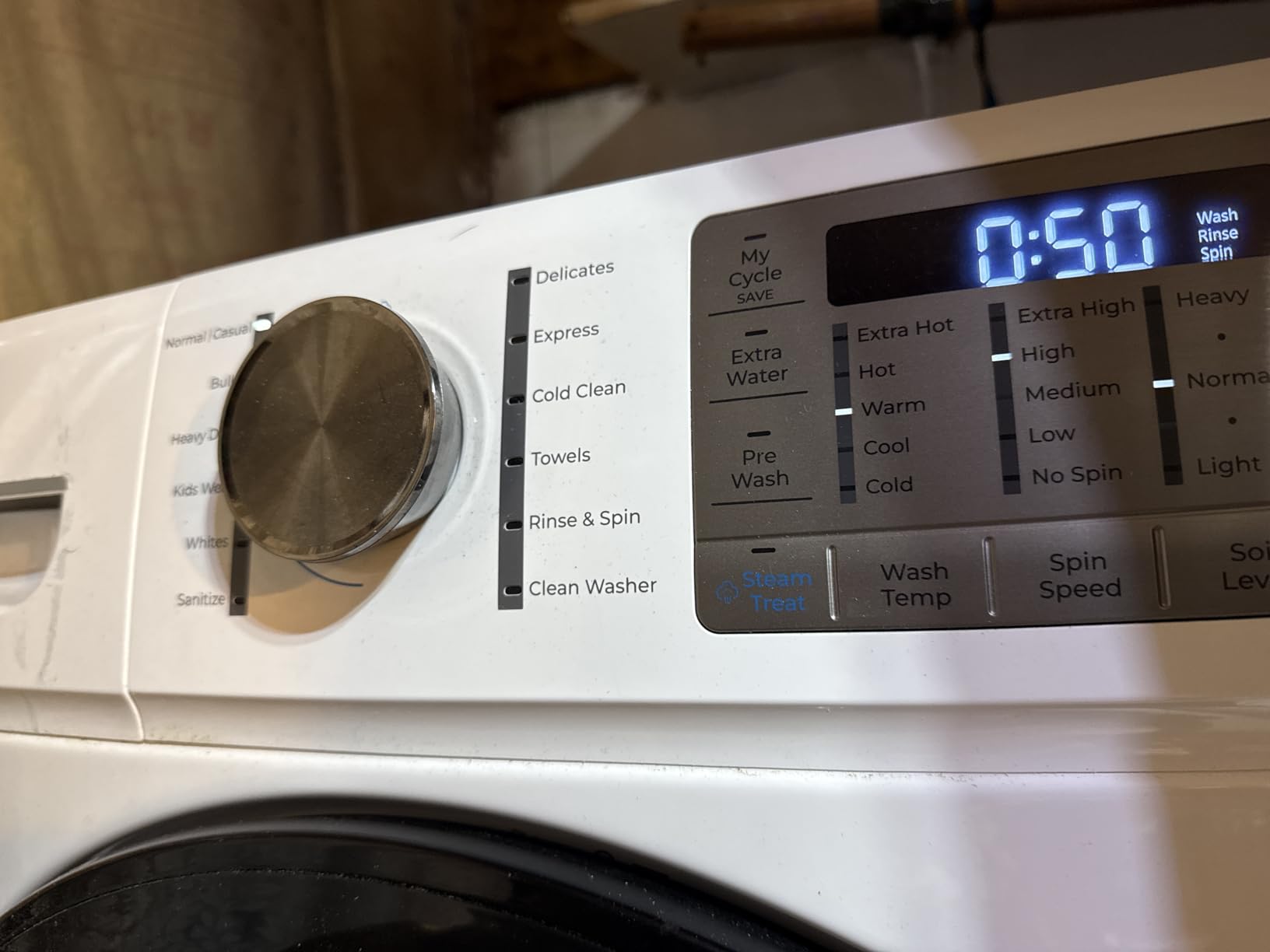 Kenmore 4.5 cu. ft. Front Load Washer - White | Stain Removing Steam Treatment - Reduce Laundry Time with Accela Wash - Touch Controls - ENERGY STAR Certified customer photo 2