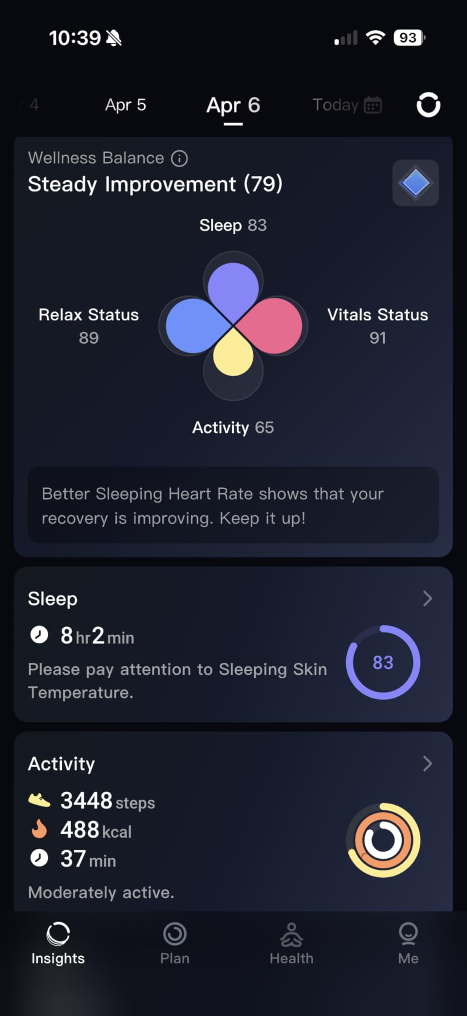 RingConn Gen 2 Smart Ring - Sleep Apnea Monitoring (Silver, Size 10) customer photo 2