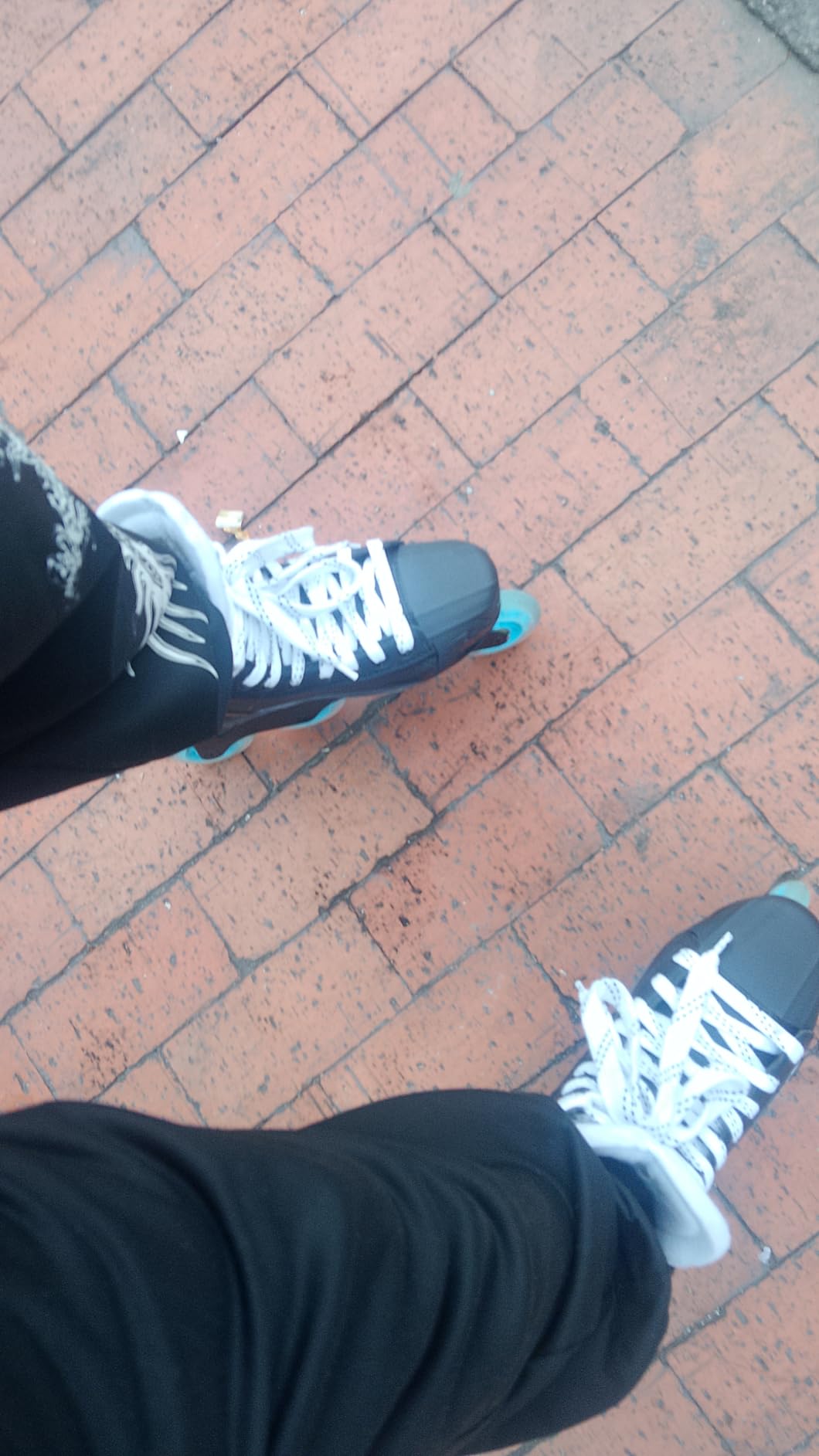 Tour Hockey Code DK9 Roller Hockey Skates, Black, Size 9 customer photo 1