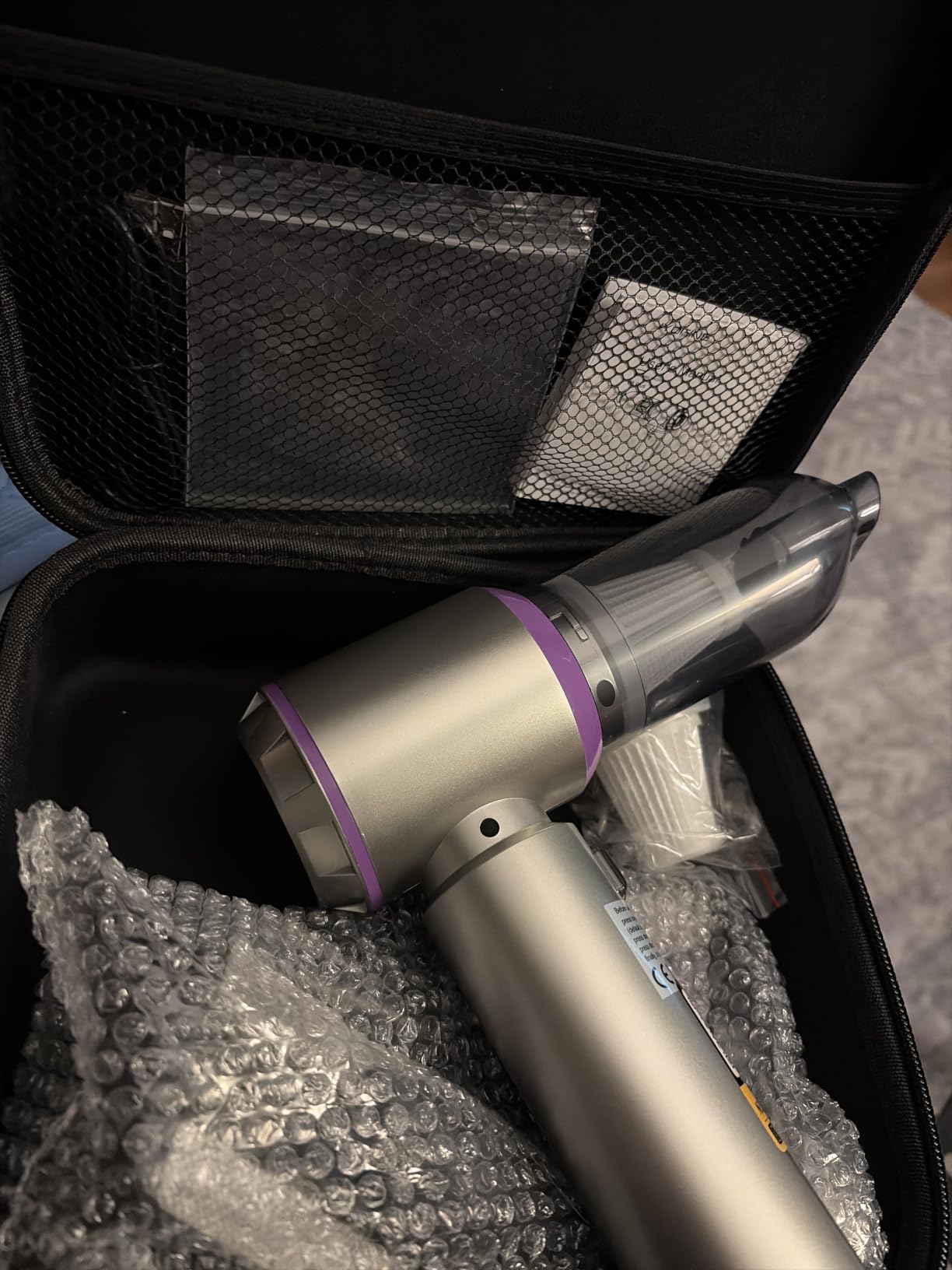 V8 Plus Cordless Car Vacuum Cleaner, Handheld Mini High Power | Portable 4-in-1 Vacuum Blower with Powerful Suction, Compressed Air Cleaner for Car Interior, Keyboard, Home & Office customer photo 2
