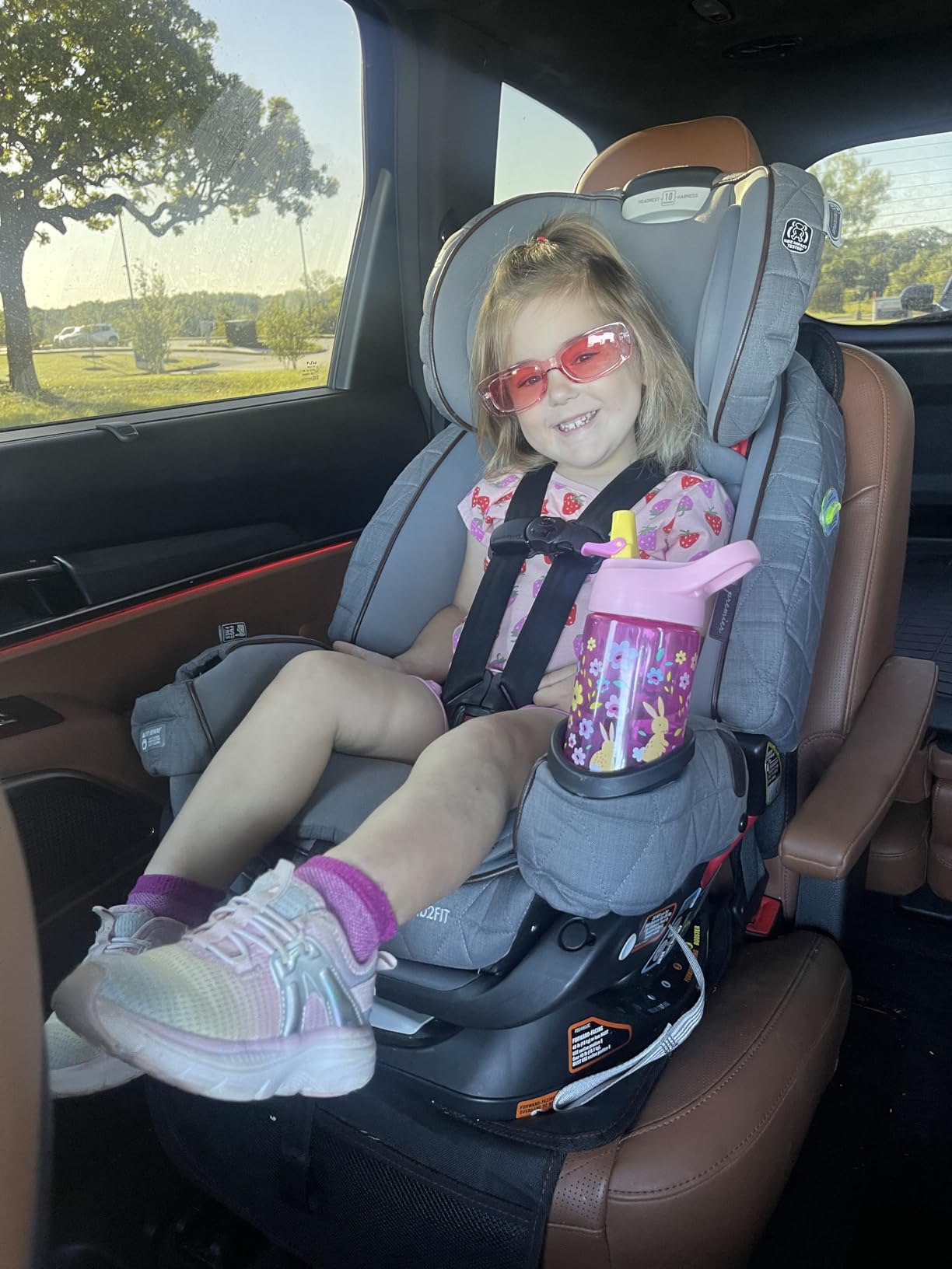 Graco 4Ever DLX 4-in-1 Baby Car Seat, Infant to Toddler Car Seat, 10 Years of Use, Rear-Facing, Forward-Facing, Highback Booster, and Backless Booster Seat Modes, Comfortable and Convenient, Charlie customer photo 2