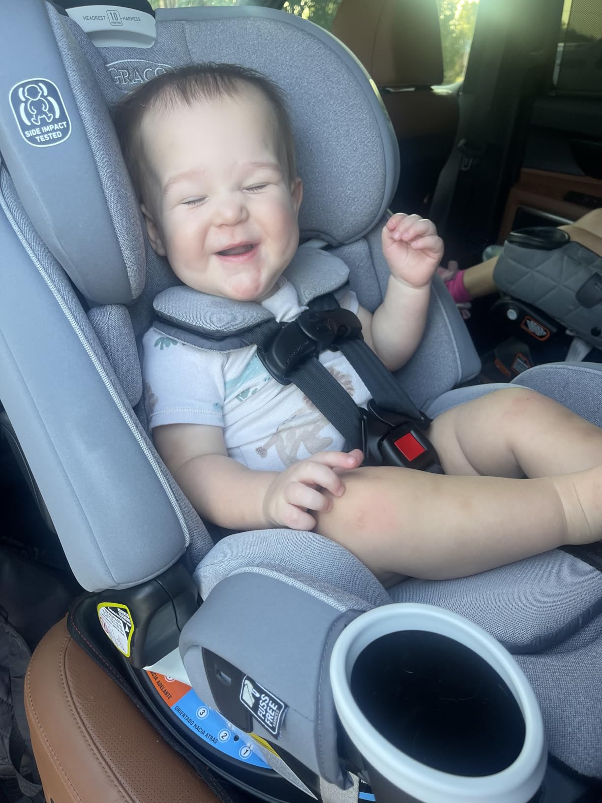 Graco 4Ever DLX 4 in 1 Car Seat | Infant to Toddler Car Seat, Maven, Adaptable for 10 Years of Use customer photo 1