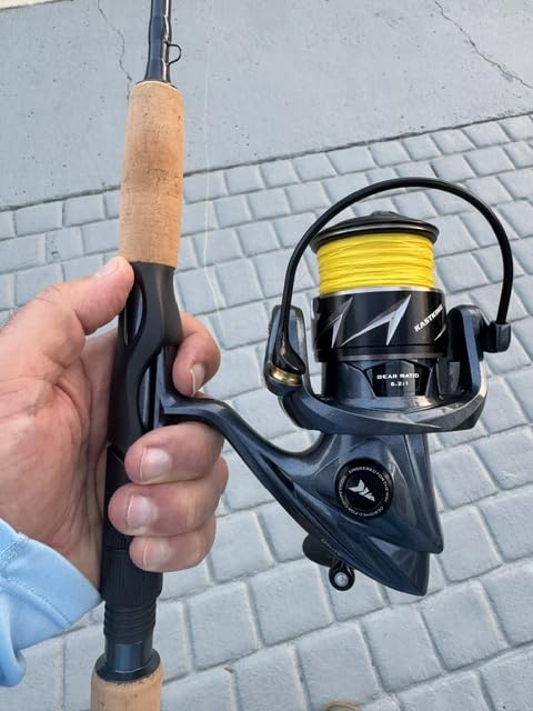 KastKing Rekon Saltwater Fishing Rod and Reel Combo, Spinning Reel Combo | Up to 55 lbs Carbon Fiber Drag Tames Big Saltwater Fish; Hardened Brass Gears & Corrosion-Resistant NyliTech Frame Endure customer photo 1