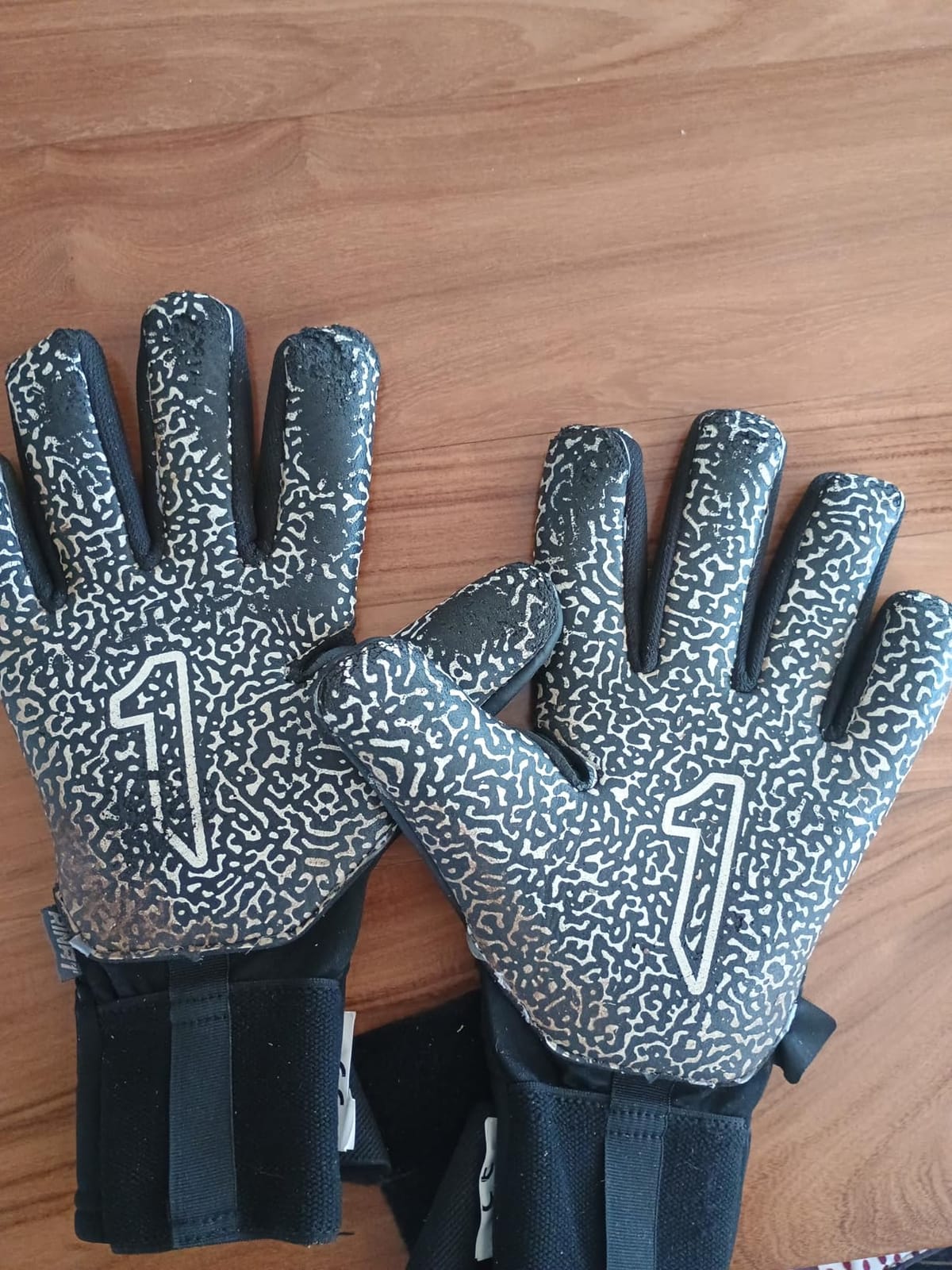 Rinat Kratos-Prime Goalkeeper Gloves - Super Softy XP Latex | Negative Cut | Impact-Absorbing | Adjustable Strap | Elastic Wristband | Breathable & Durable customer photo 1