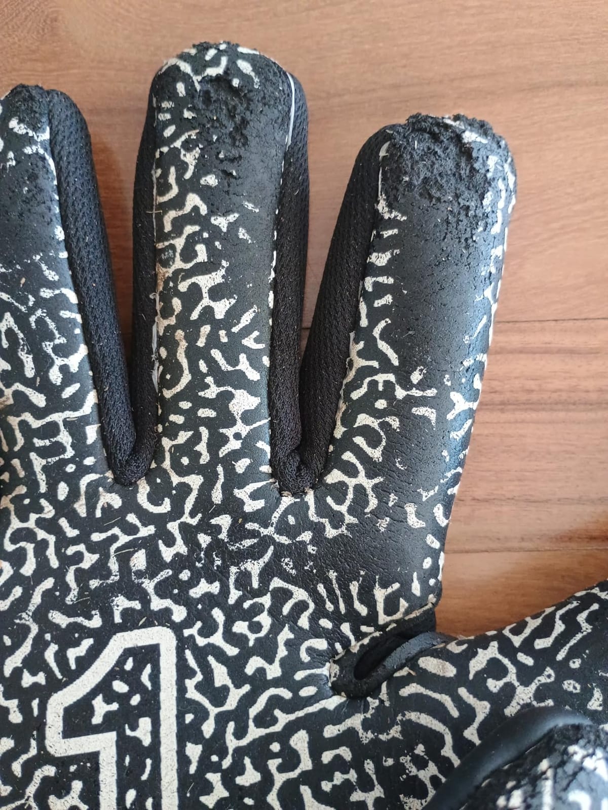 Rinat Kratos-Prime Goalkeeper Gloves - Super Softy XP Latex | Negative Cut | Impact-Absorbing | Adjustable Strap | Elastic Wristband | Breathable & Durable customer photo 2